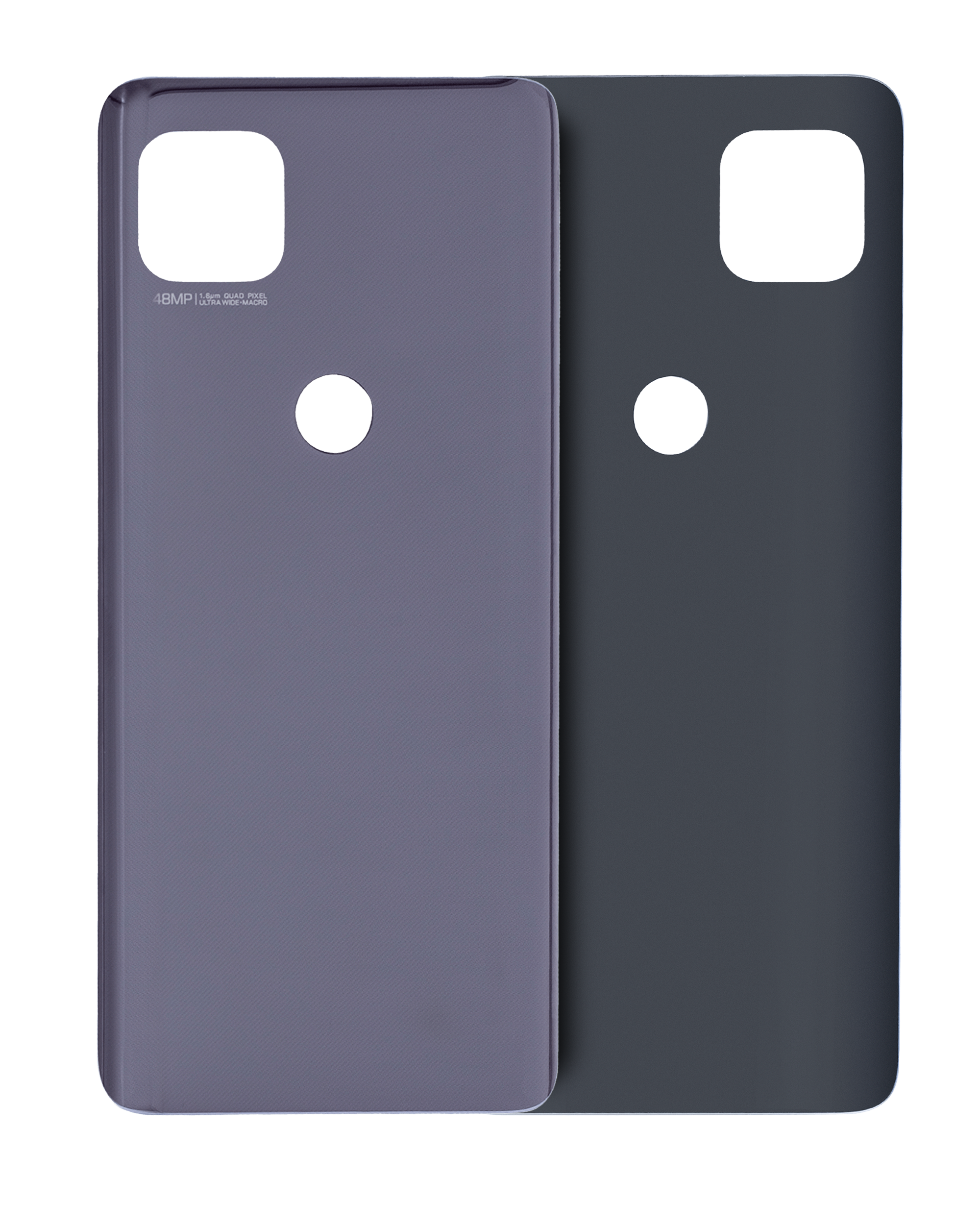 Back Cover Glass Compatible For Motorola Moto G 5G (Xt2113-3 / 2020) (Volcanic Gray)