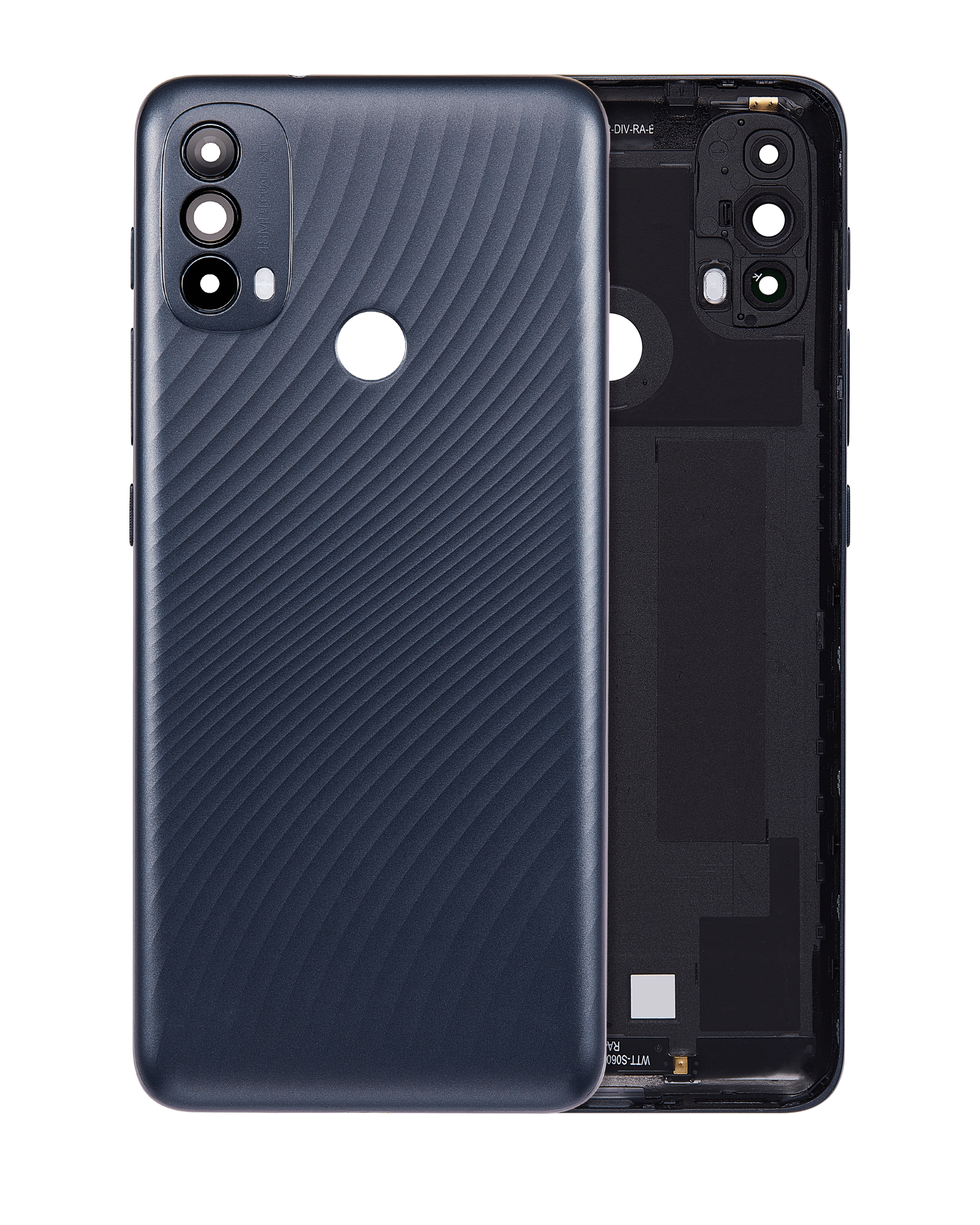 Back Cover Glass Compatible For Motorola Moto E30 (Xt2158-6 / 2021) (Mineral Gray)