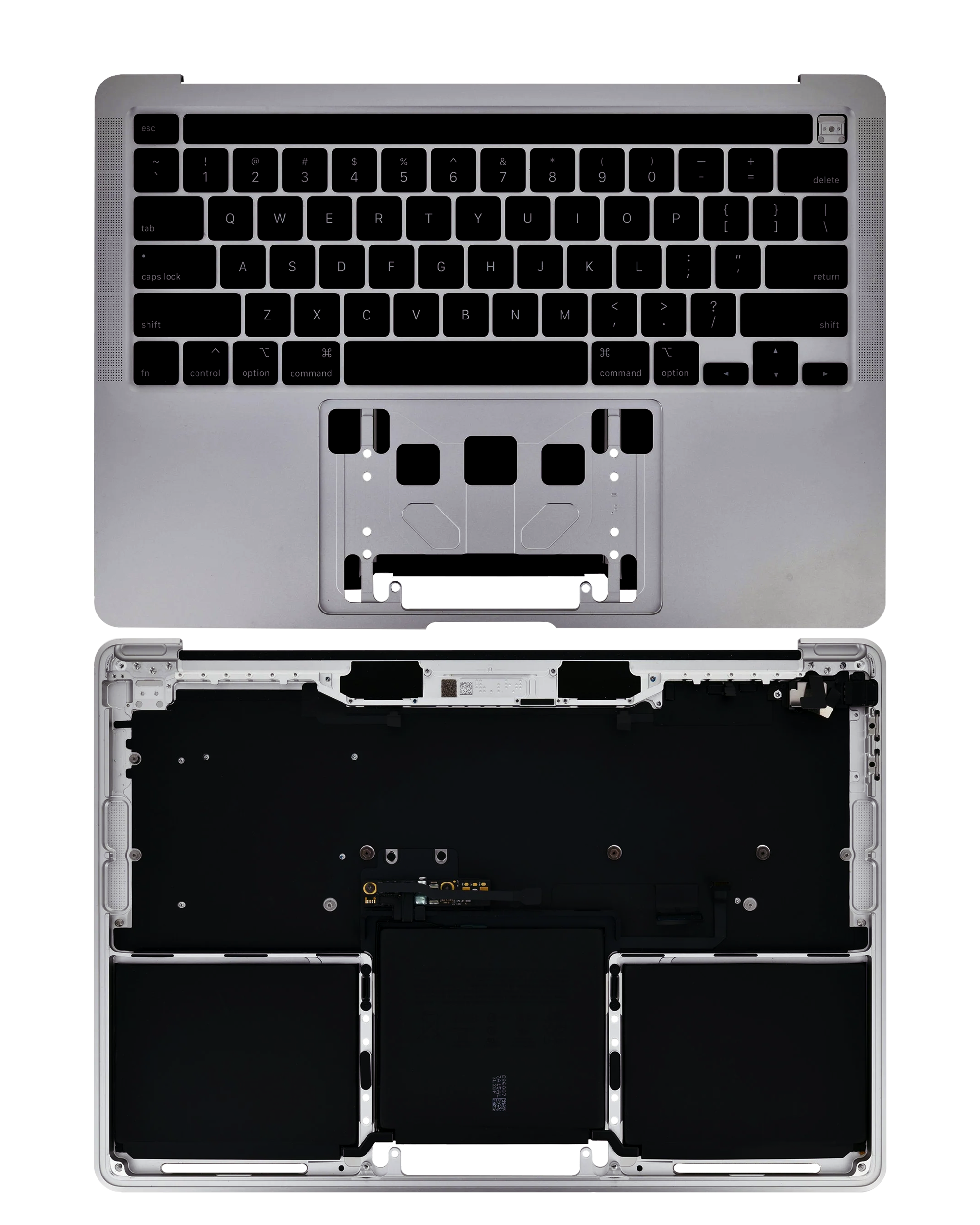 Top Case Assembly With Battery And Keyboard Compatible Macbook Pro 13" (A2289 / Early 2020) (Us Keyboard) (Used Pull: Grade A) (Space Gray)