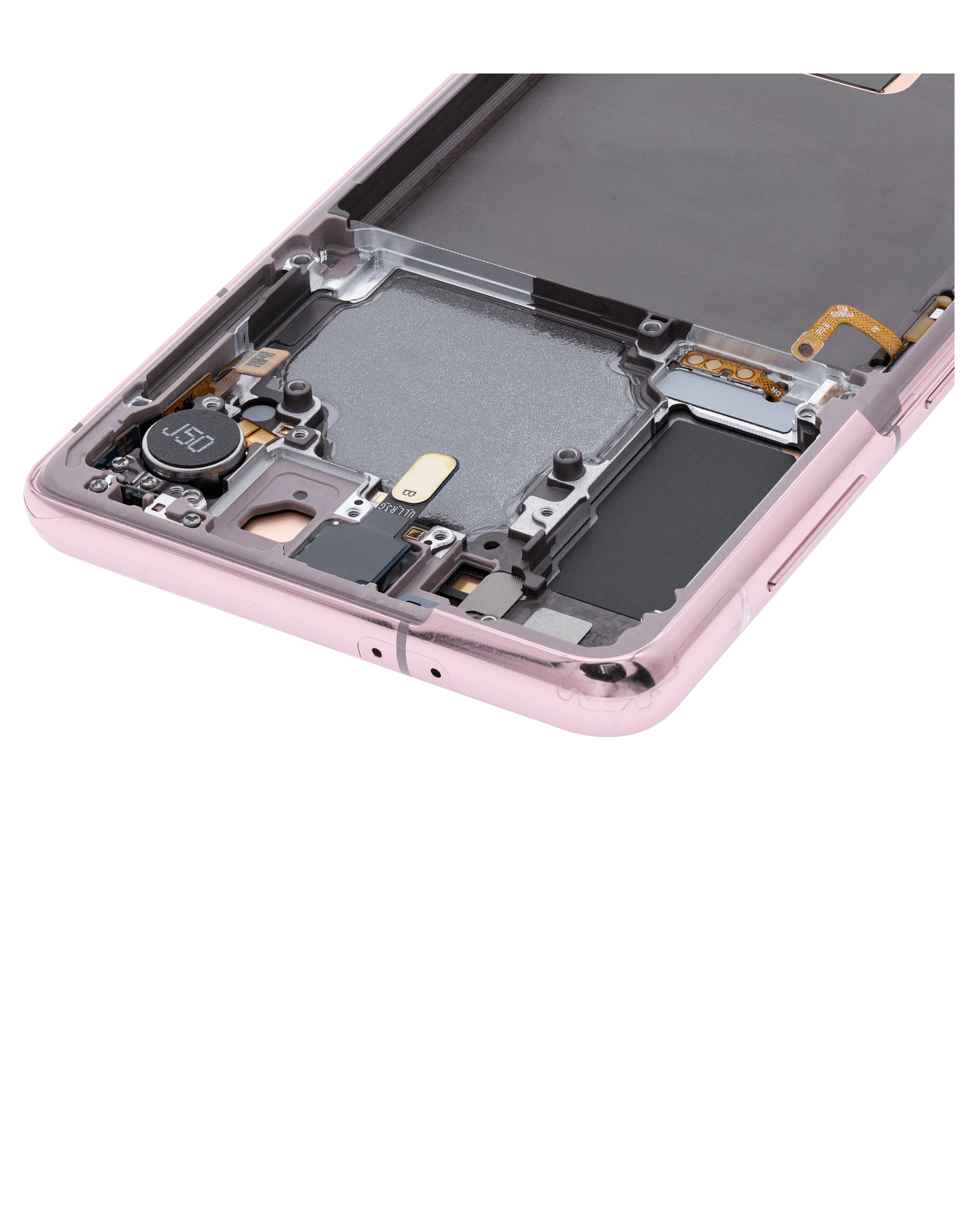 Oled Assembly With Frame Compatible For Samsung Galaxy S21 Plus 5G (Blemish: Grade B) (Phantom Violet / Pink / Gold)