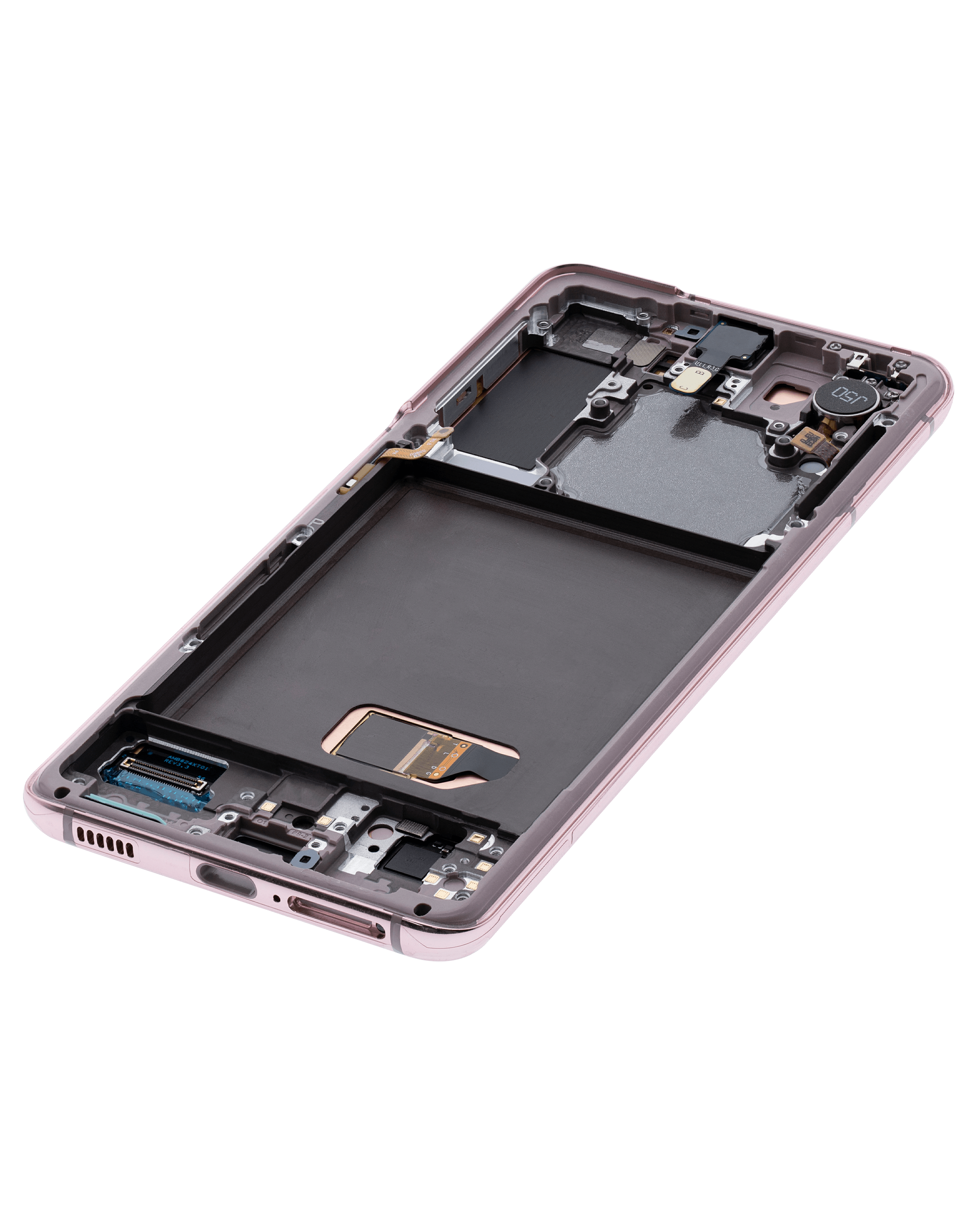 Oled Assembly With Frame Compatible For Samsung Galaxy S21 Plus 5G (Blemish: Grade B) (Phantom Violet / Pink / Gold)