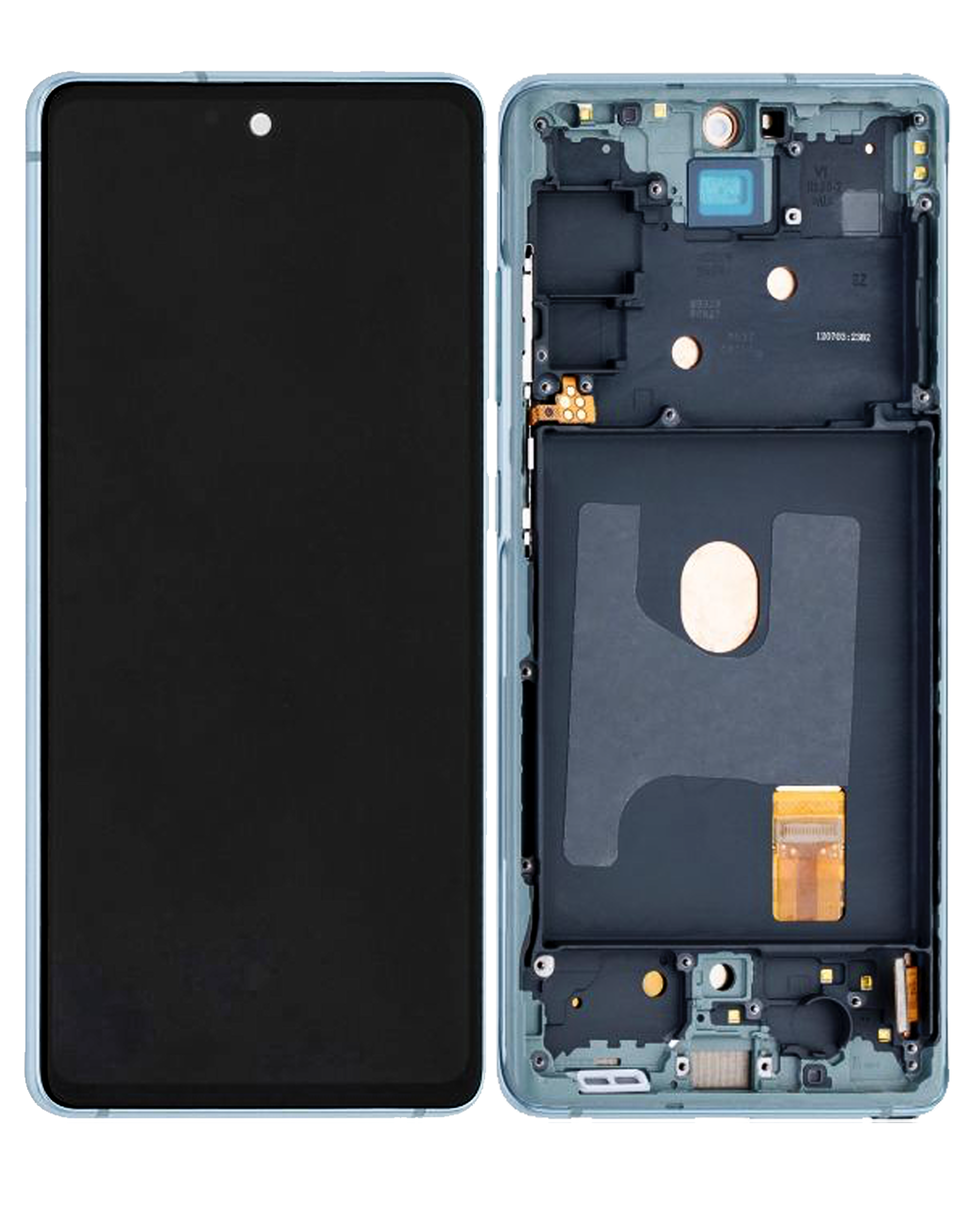 Oled Assembly With Frame Compatible For Samsung Galaxy S20 Fe 4G / 5G (Blemish: Grade A) (Cloud Mint)
