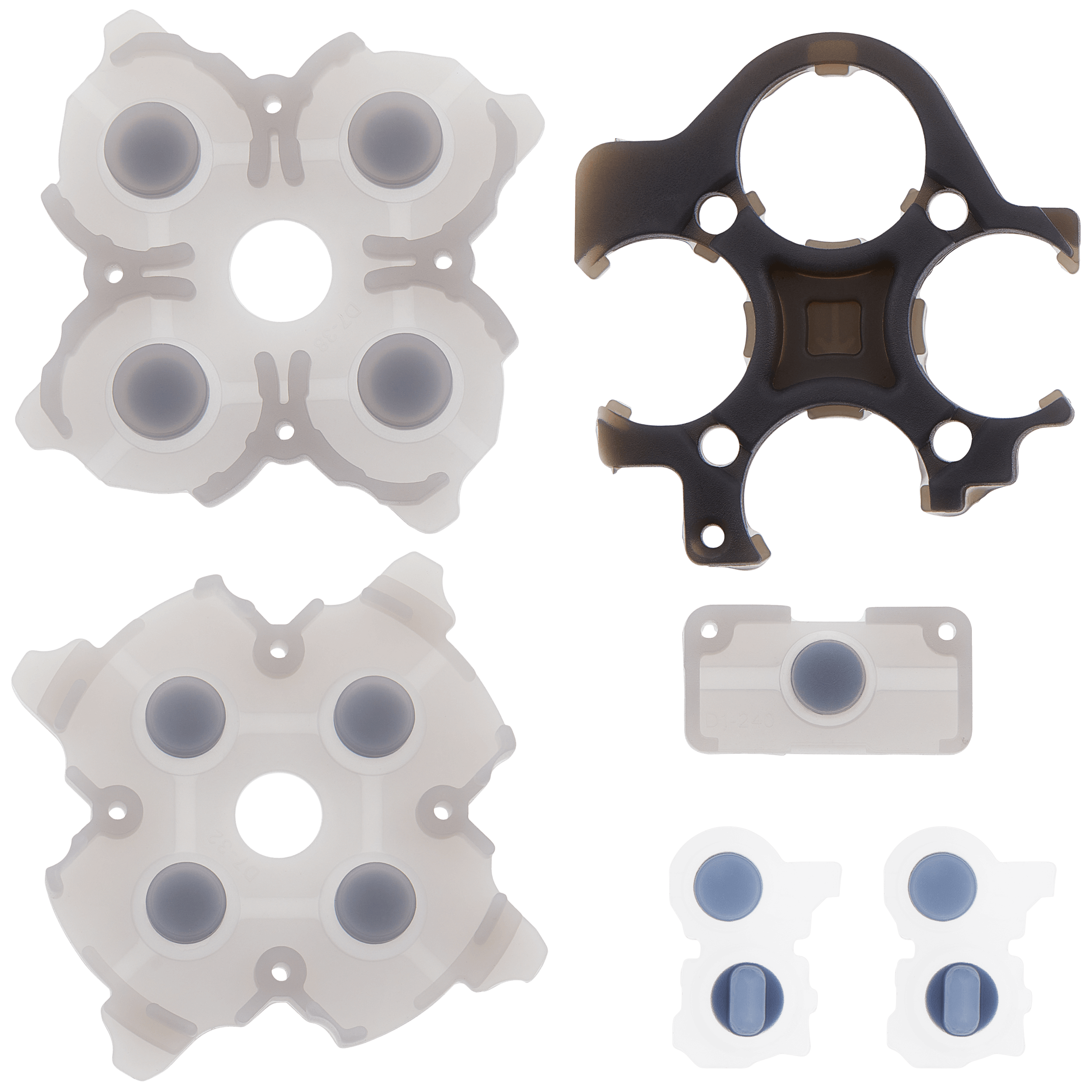 Conductive Rubber Pads Compatible For Playstation 5 (V3) (6 Piece Set)