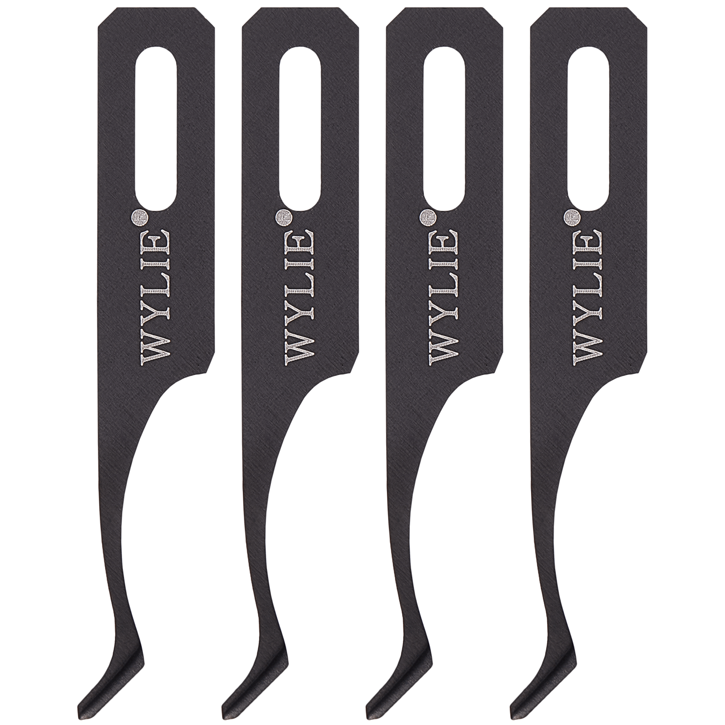 Scalpel Blade - Underfill Black Glue (Wylie Wl-365E Model-D) (4 Piece Set)