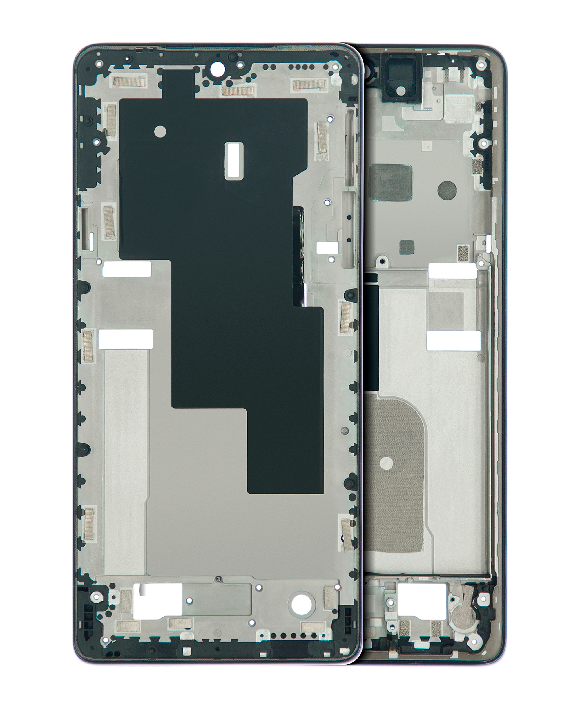 Mid-Frame Housing Compatible For Motorola Moto Edge Plus / Edge 30 Pro (Xt2201-1/4) / Edge X30 5G (Xt2201 -2/6 /2022) (Cosmos Blue)