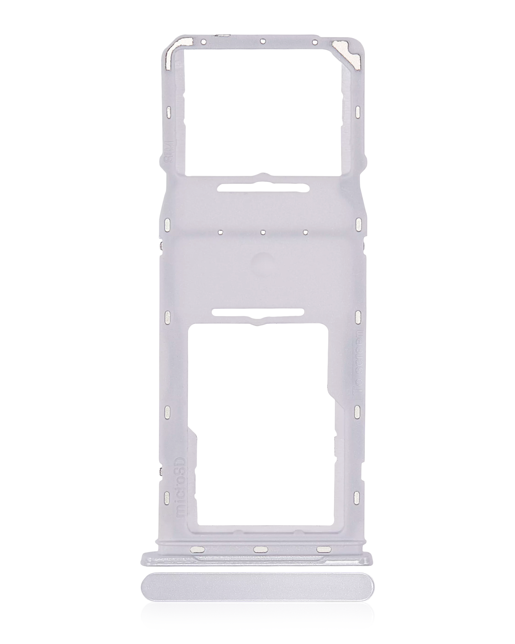 Single Sim Card Tray Compatible For Samsung Galaxy A04 (A045 / 2022) (White)