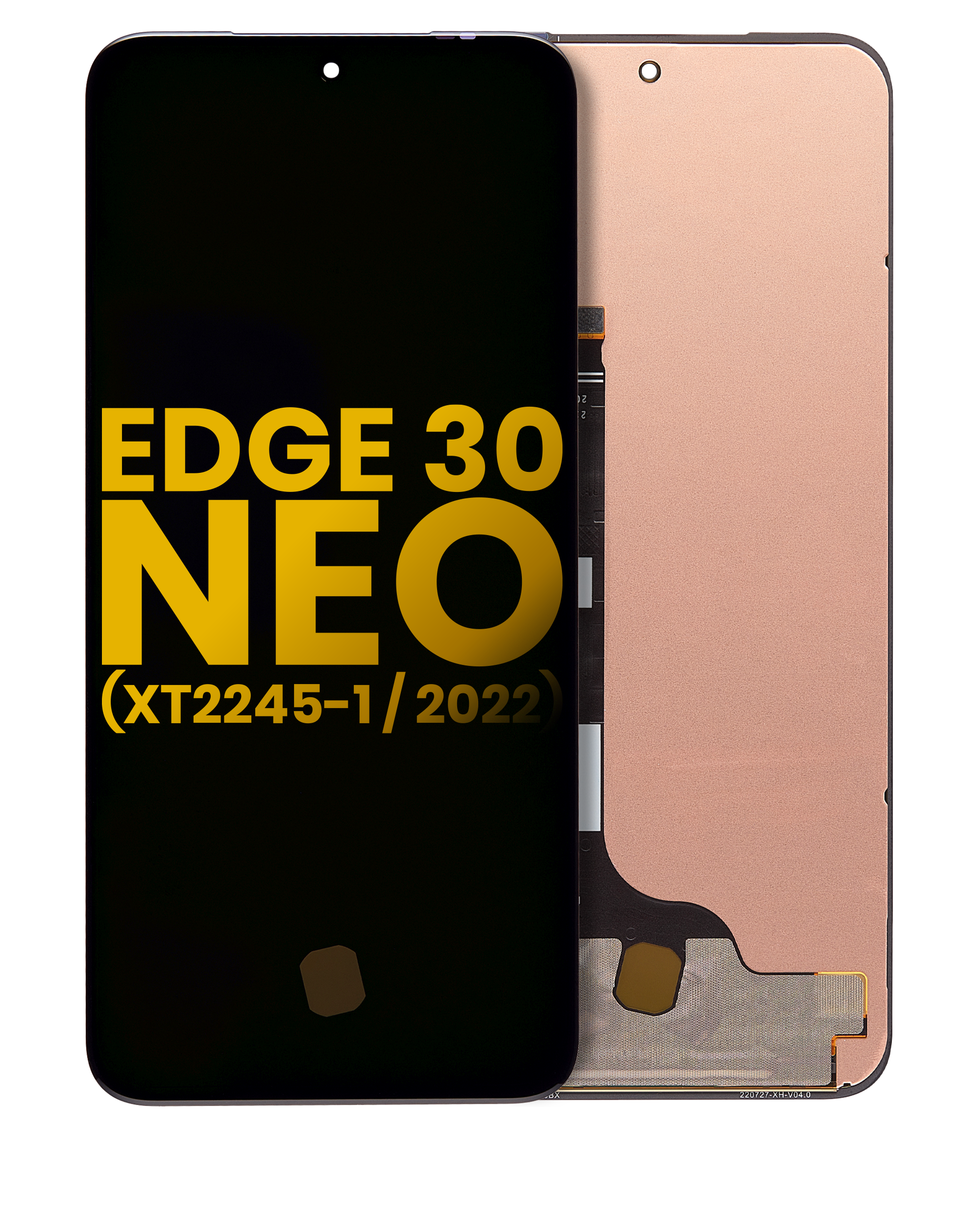 Oled Assembly Without Frame Compatible For Motorola Edge 30 Neo (Xt2245-1 / 2022) (Refurbished) (All Colors)