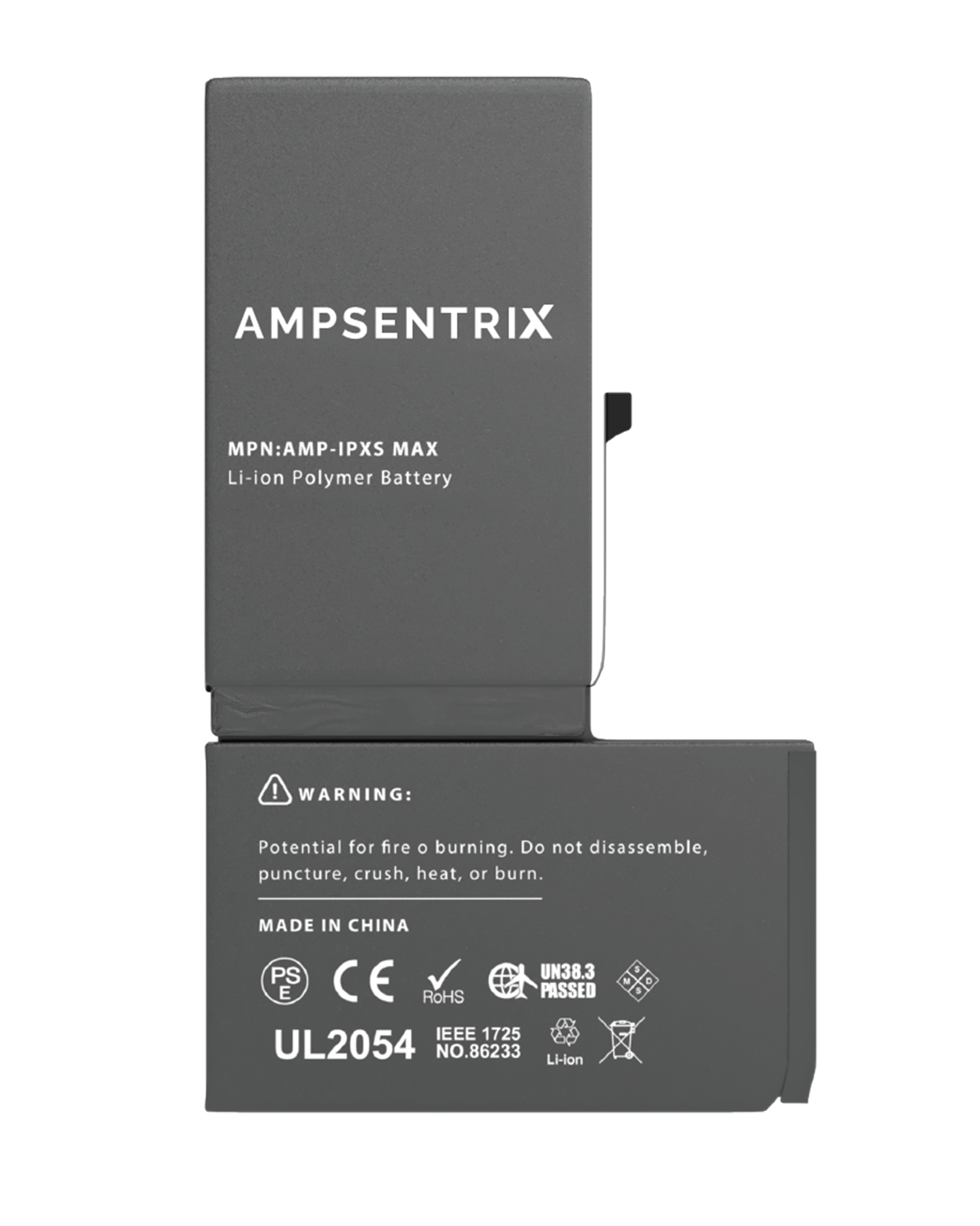 Replacement Battery Compatible For Iphone Xs Max (Ampsentrix Pro)