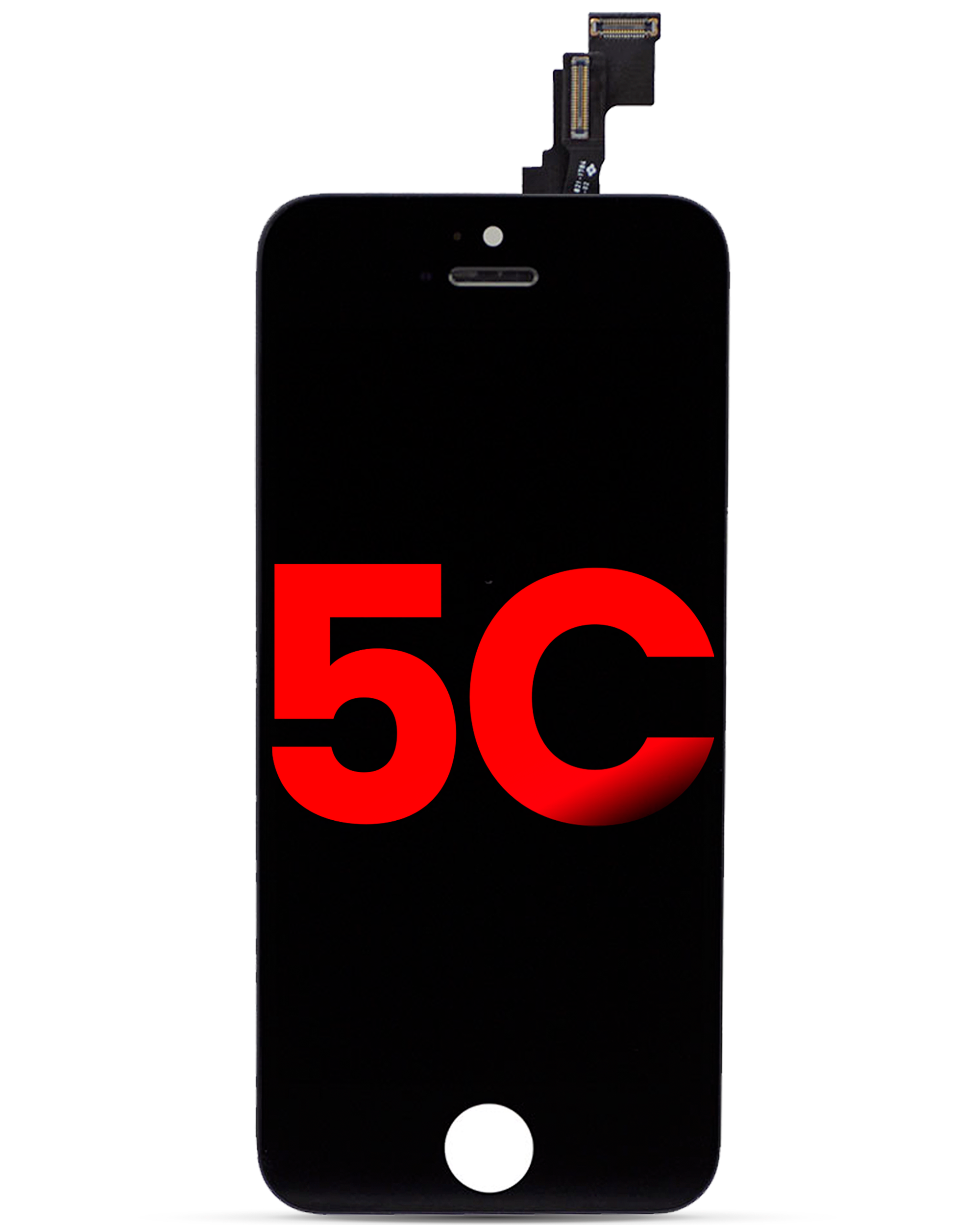 Lcd Assembly Compatible For Iphone 5C (Aftermarket Plus: Tianma) (Black)