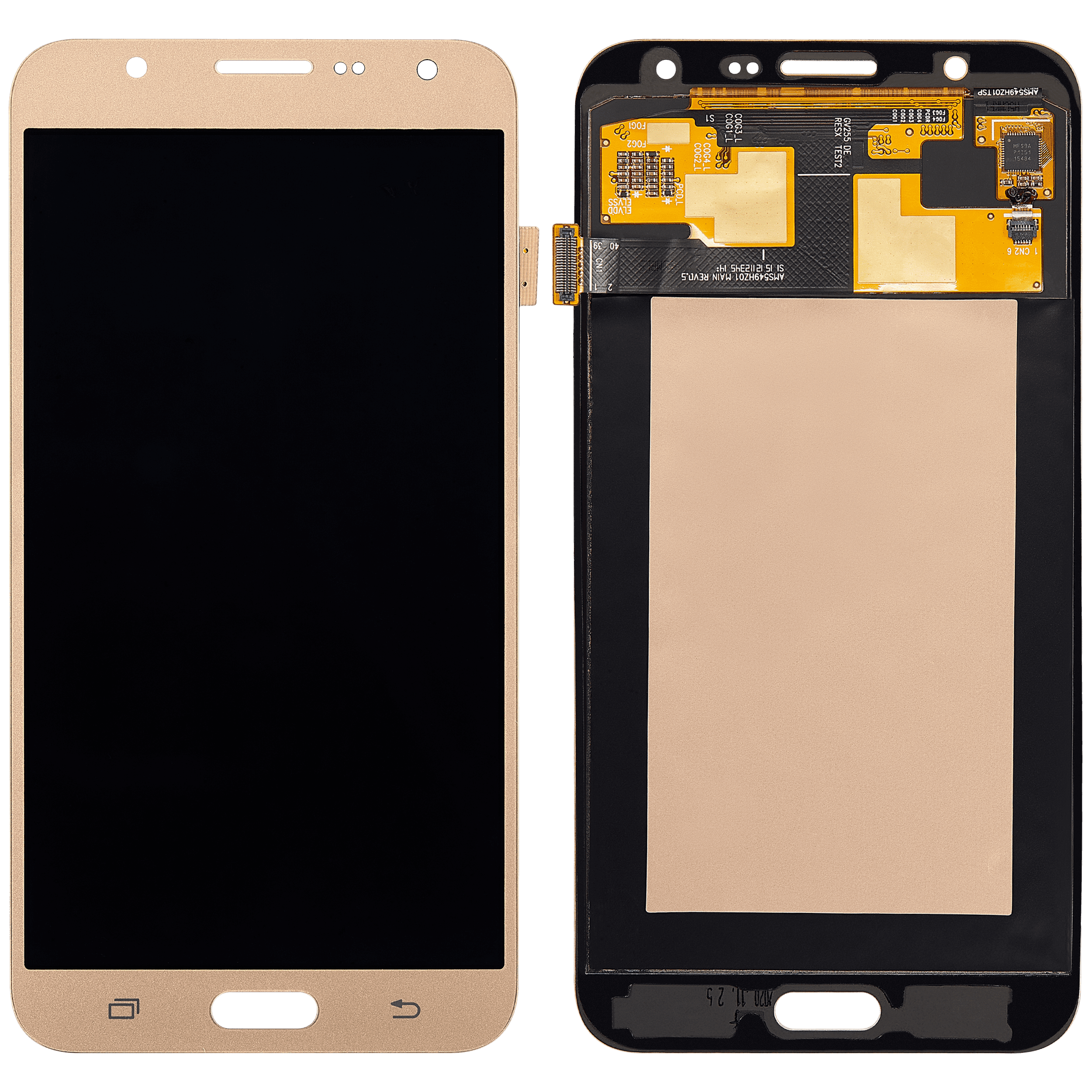 Oled Assembly Without Frame Compatible For Samsung Galaxy J7 (J700 / 2015) (Refurbished) (White)