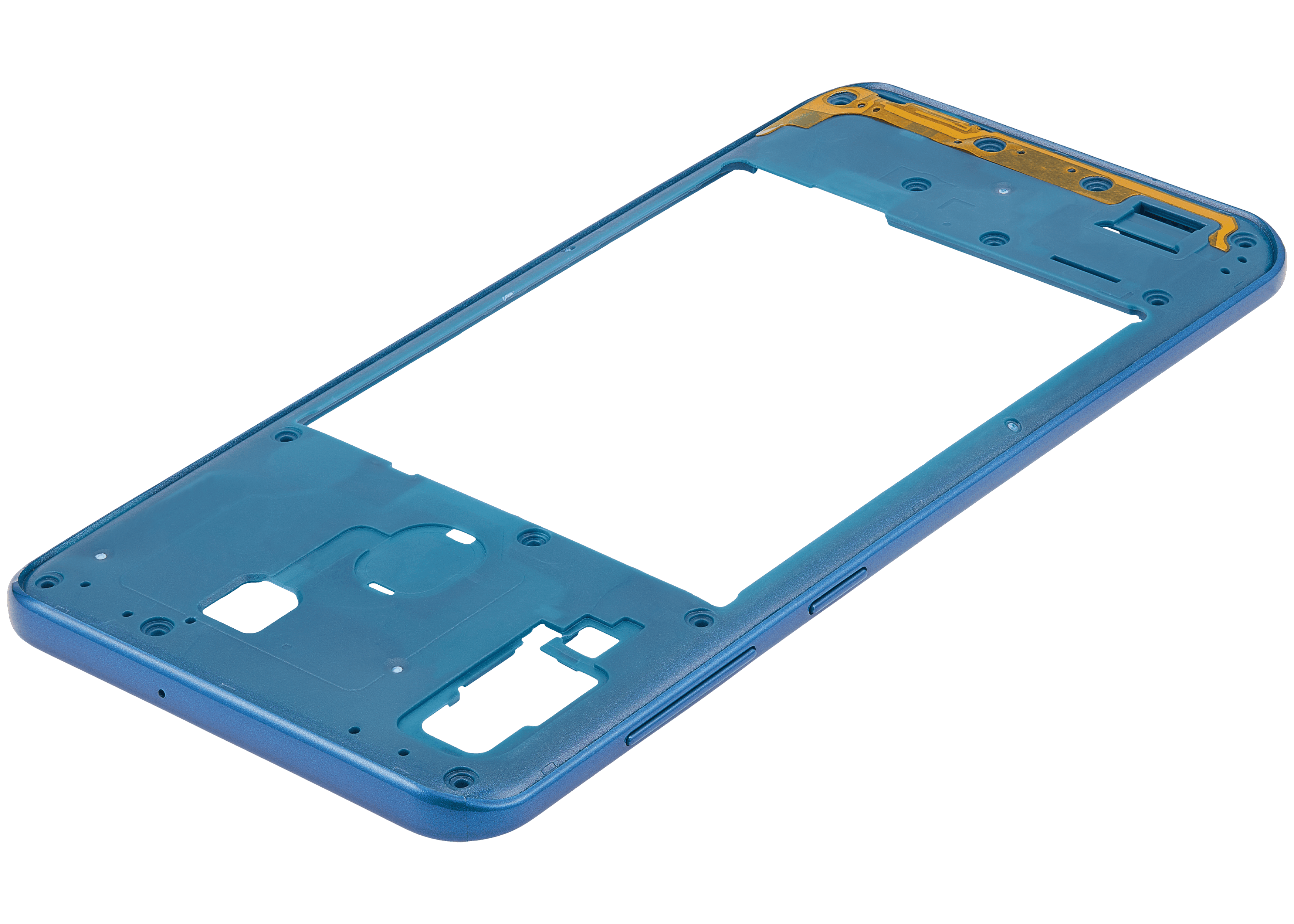 Mid-Frame Housing Compatible For Samsung Galaxy A30 (A305 / 2019) (Aftermarket Plus) (Blue)