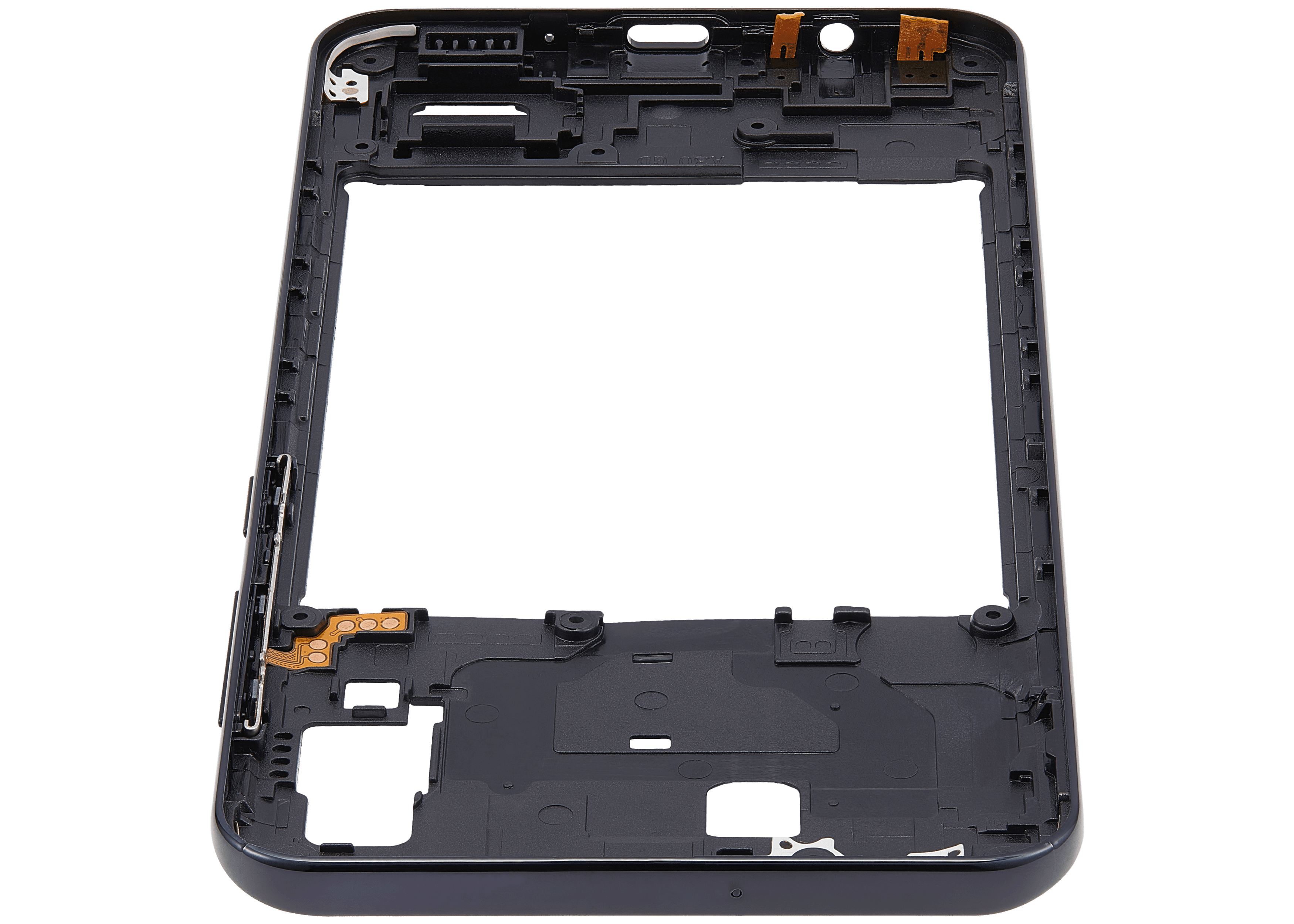 Mid-Frame Housing Compatible For Samsung Galaxy A30 (A305 / 2019) (Aftermarket Plus) (Black)