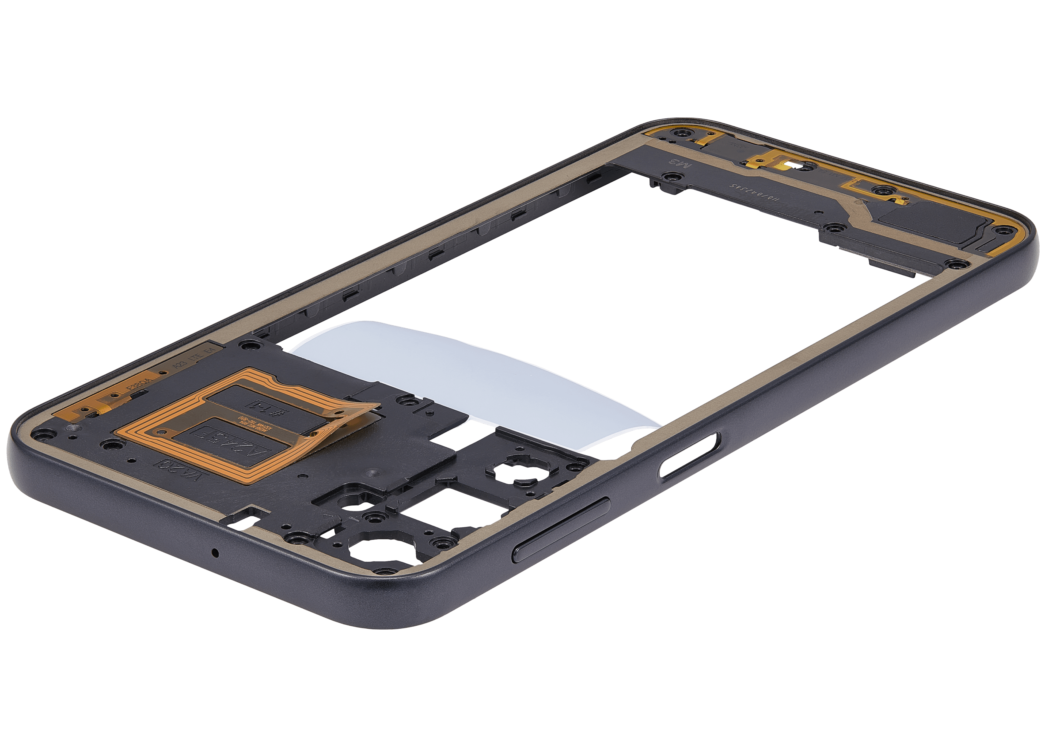 Mid-Frame Housing Compatible For Samsung Galaxy A24 4G (A245 / 2023) (Black)