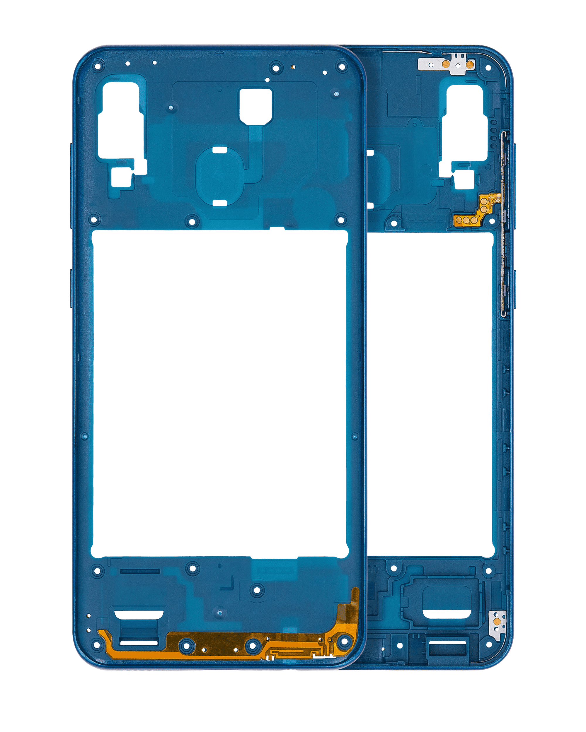 Mid-Frame Housing Compatible For Samsung Galaxy A30 (A305 / 2019) (Aftermarket Plus) (Blue)