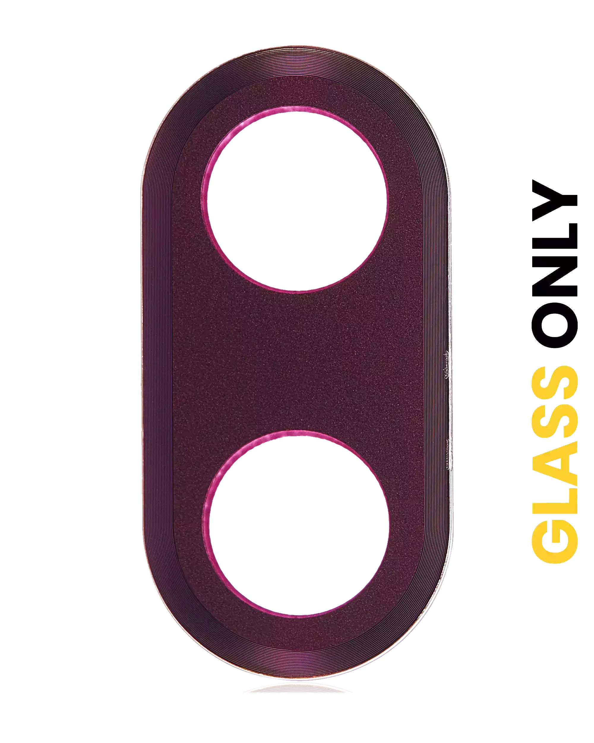 Back Camera Lens (Glass Only) With Adhesive Compatible For Motorola One Hyper (Xt2027 / 2020) (Fresh Orchid)