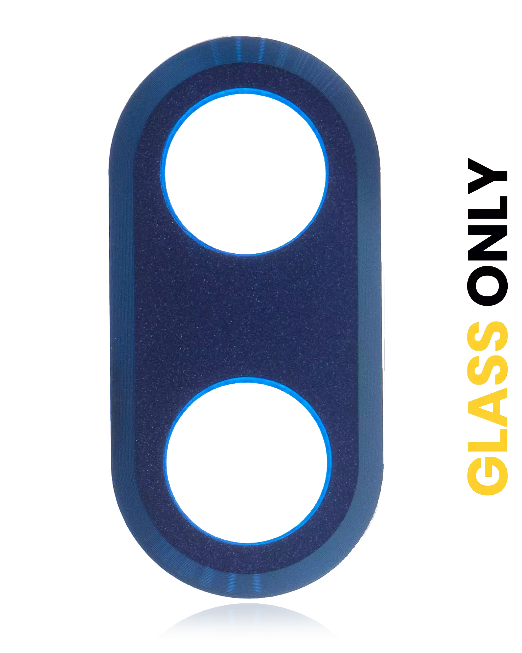 Back Camera Lens (Glass Only) With Adhesive Compatible For Motorola One Hyper (Xt2027 / 2020) (Deepsea Blue)