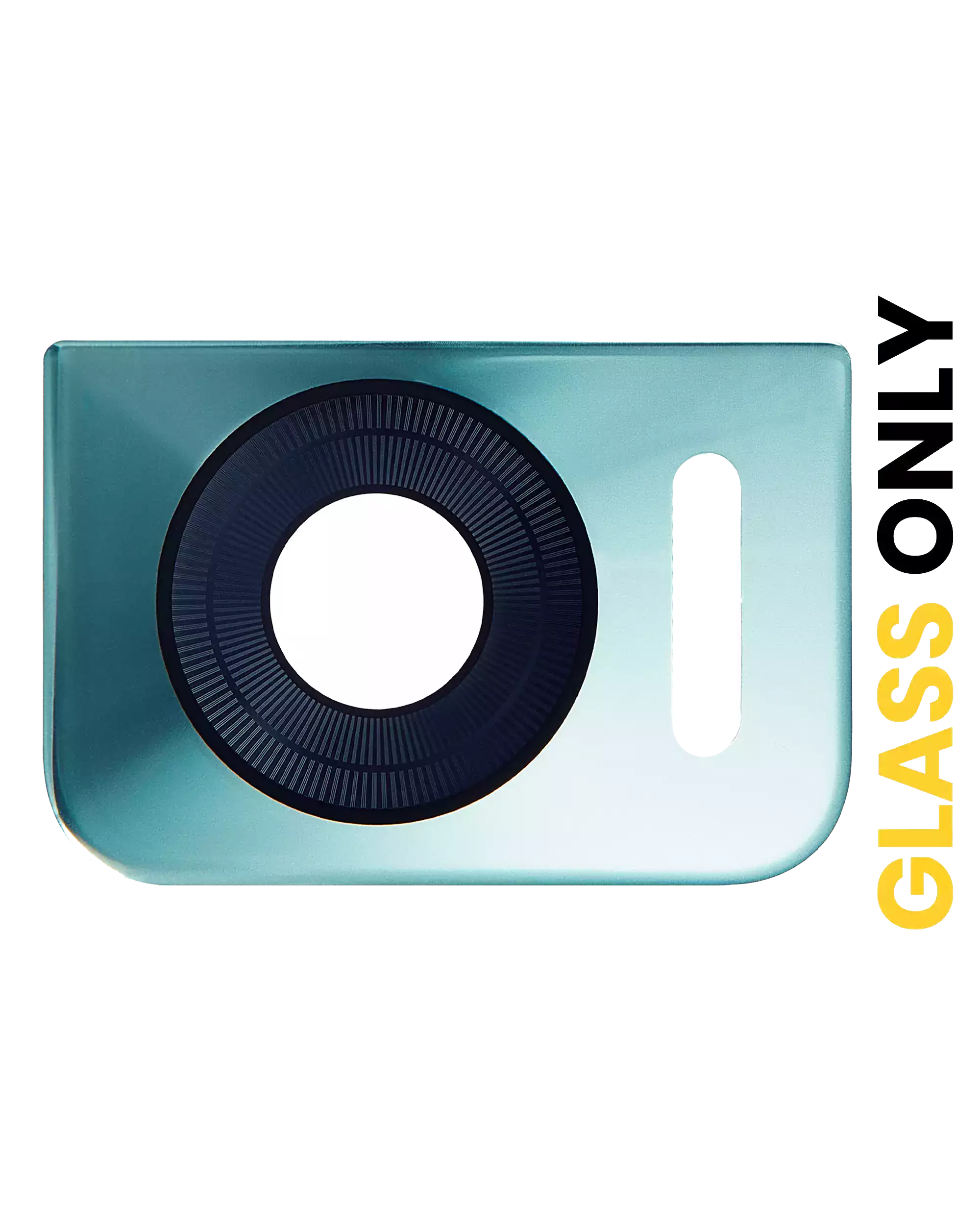 Back Camera Lens (Glass Only) With Adhesive Compatible For Motorola Moto Edge 30 Neo (Xt2245-1 / 2022) (Aqua Foam)