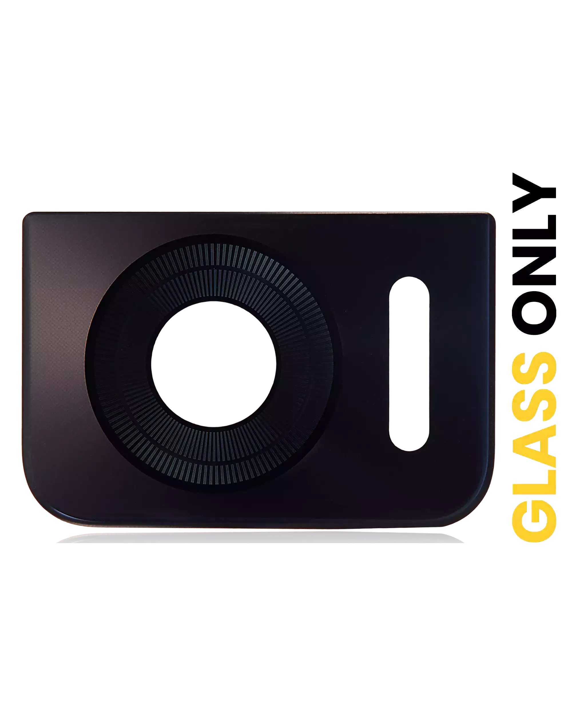 Back Camera Lens (Glass Only) With Adhesive Compatible For Motorola Moto Edge 30 Neo (Xt2245-1 / 2022) (Black Onyx)