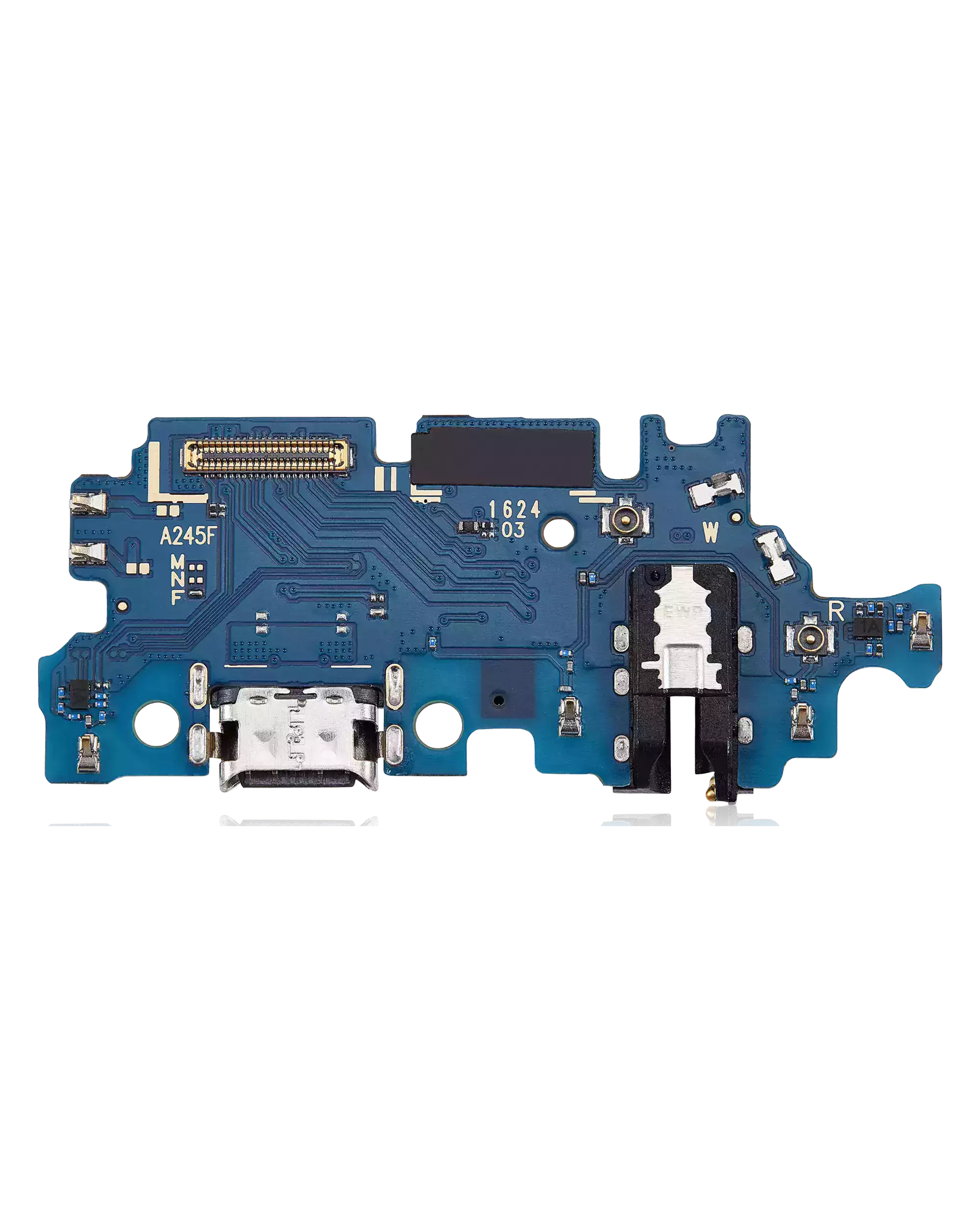 Charging Port With Headphone Jack Compatible For Samsung Galaxy A24 4G (A245 / 2023) (Aftermarket Plus)