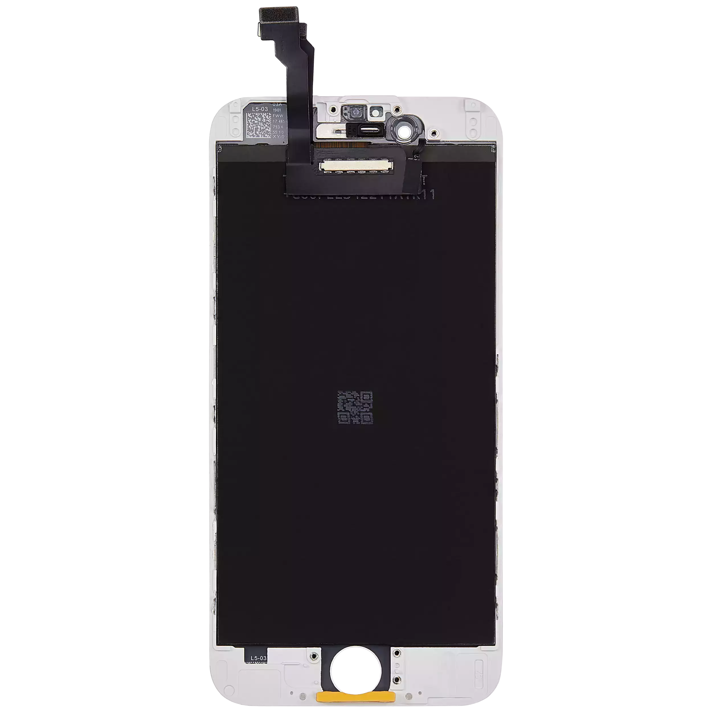 Lcd Assembly Compatible For Iphone 6 (Aftermarket: Aq7) (White)