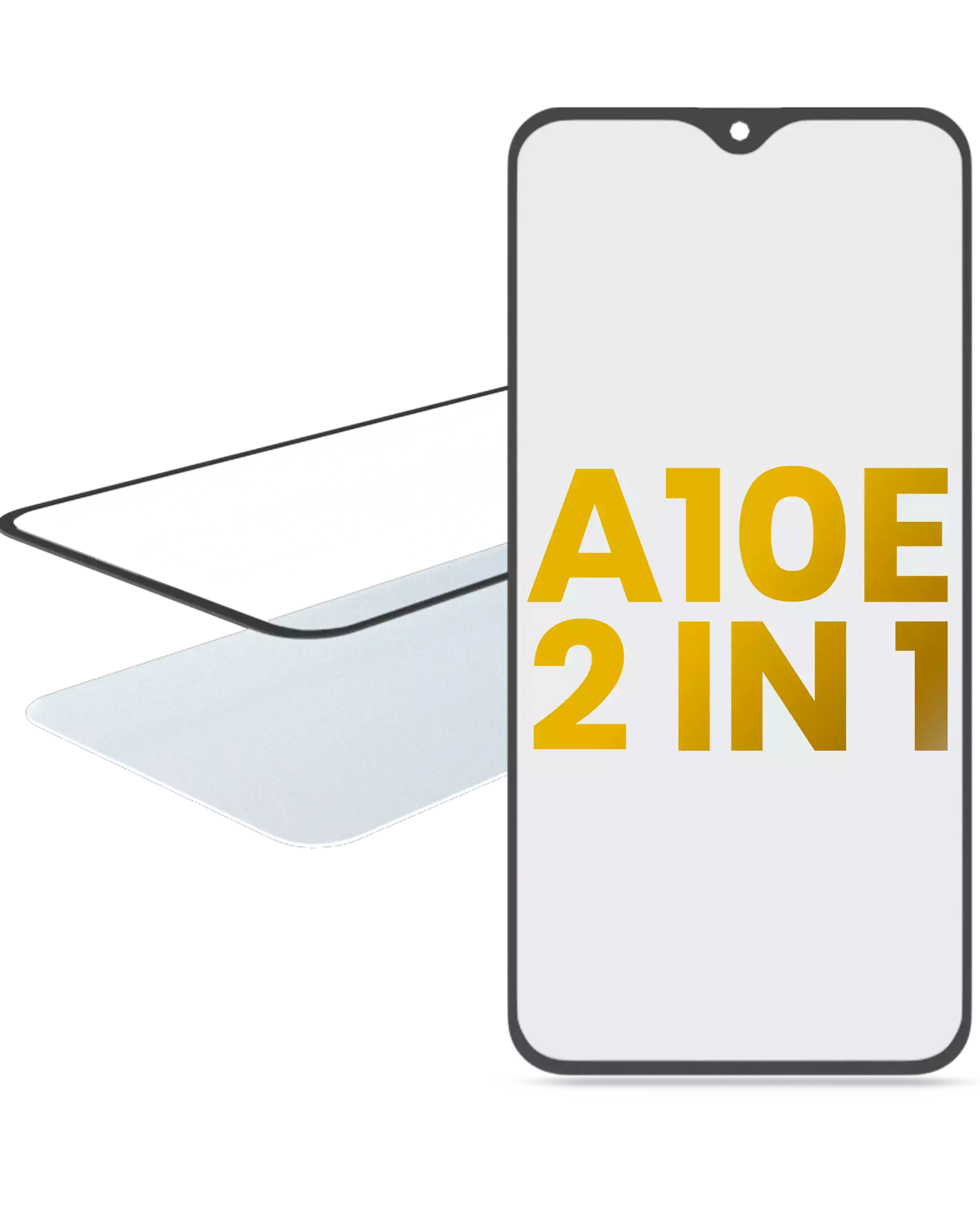 2 In 1 Front Glass With Oca Pre-Installed Compatible For Samsung Galaxy A10E (A102 / 2019)
