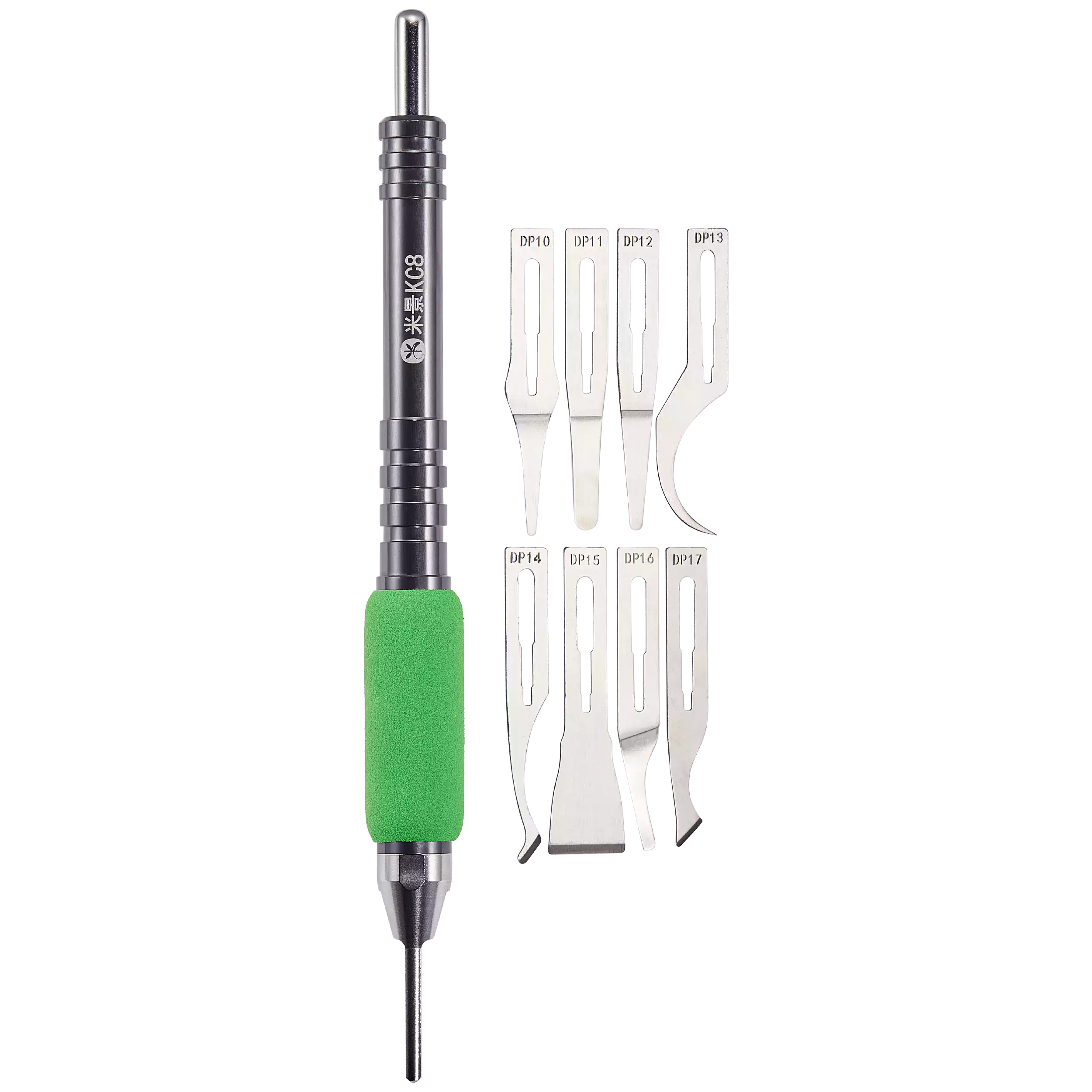 Kc8 Quick Release Knife Blade Set With Handle (Mijing)