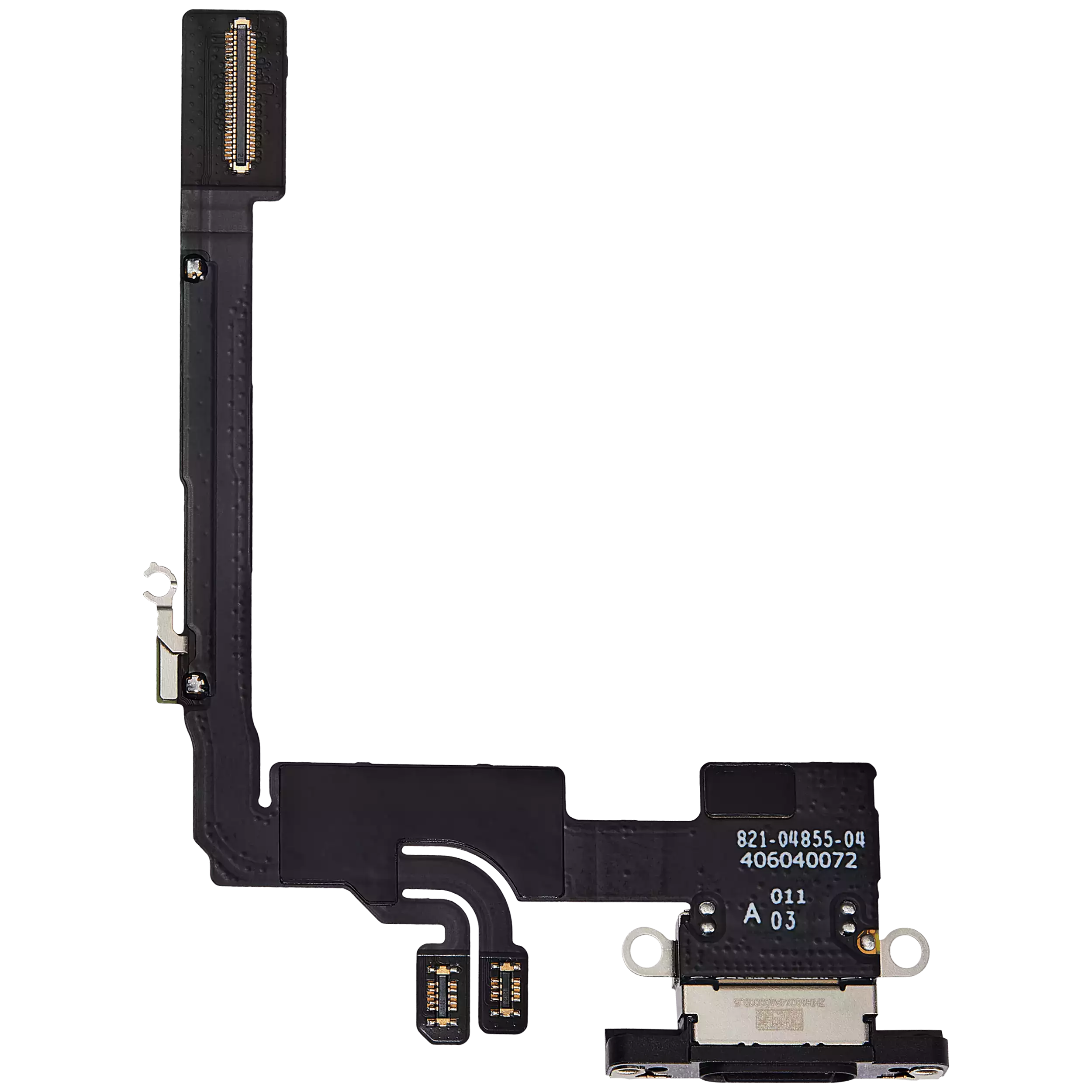 Charging Port Flex Cable Compatible For Iphone 16 Pro (Premium) (Black Titanium)
