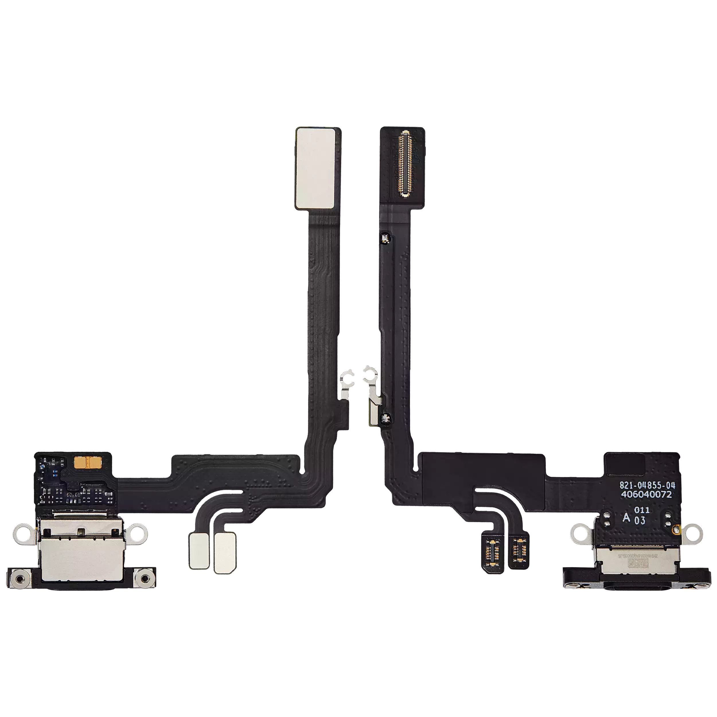 Charging Port Flex Cable Compatible For Iphone 16 Pro (Premium) (Black Titanium)