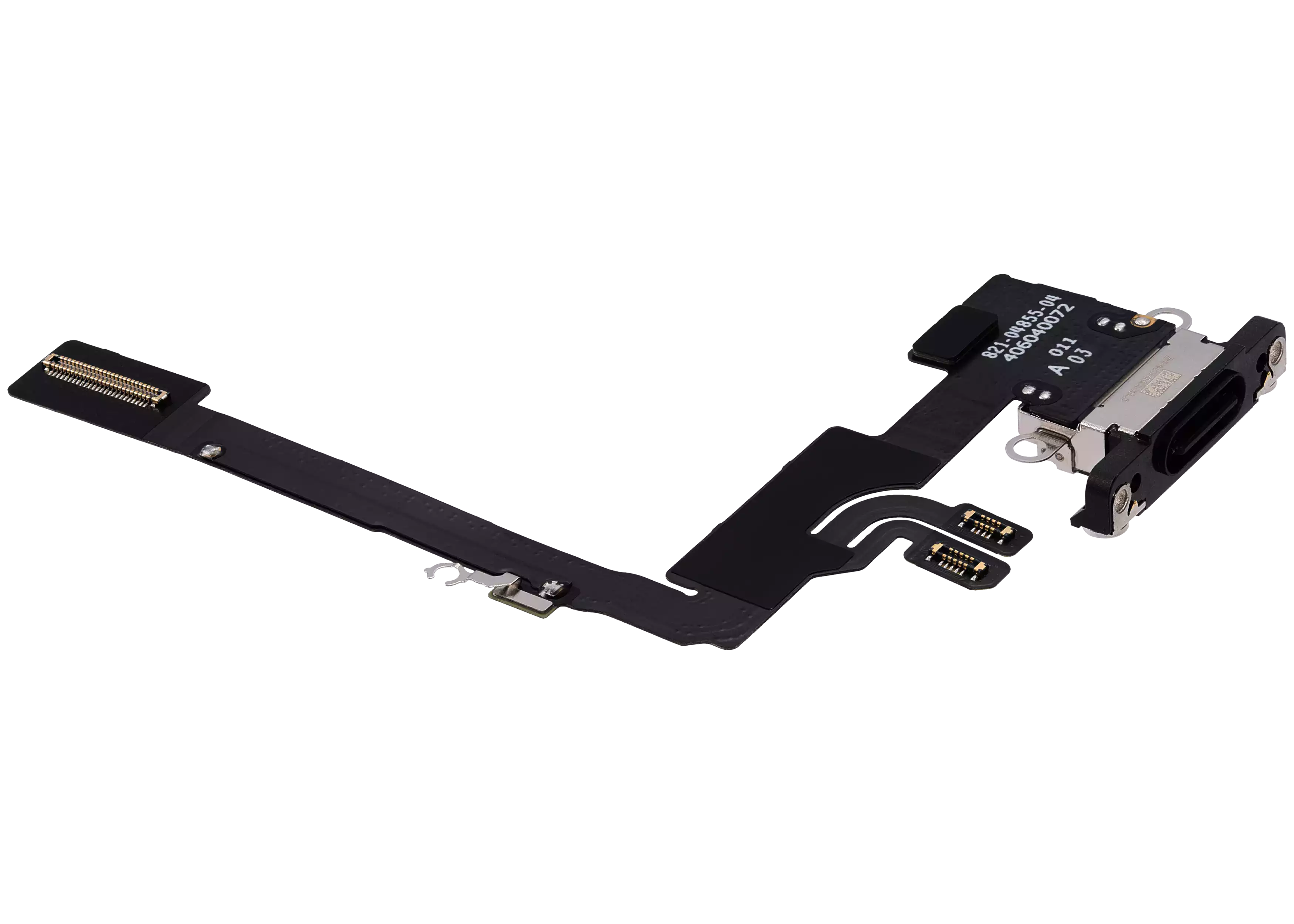 Charging Port Flex Cable Compatible For Iphone 16 Pro (Premium) (Black Titanium)