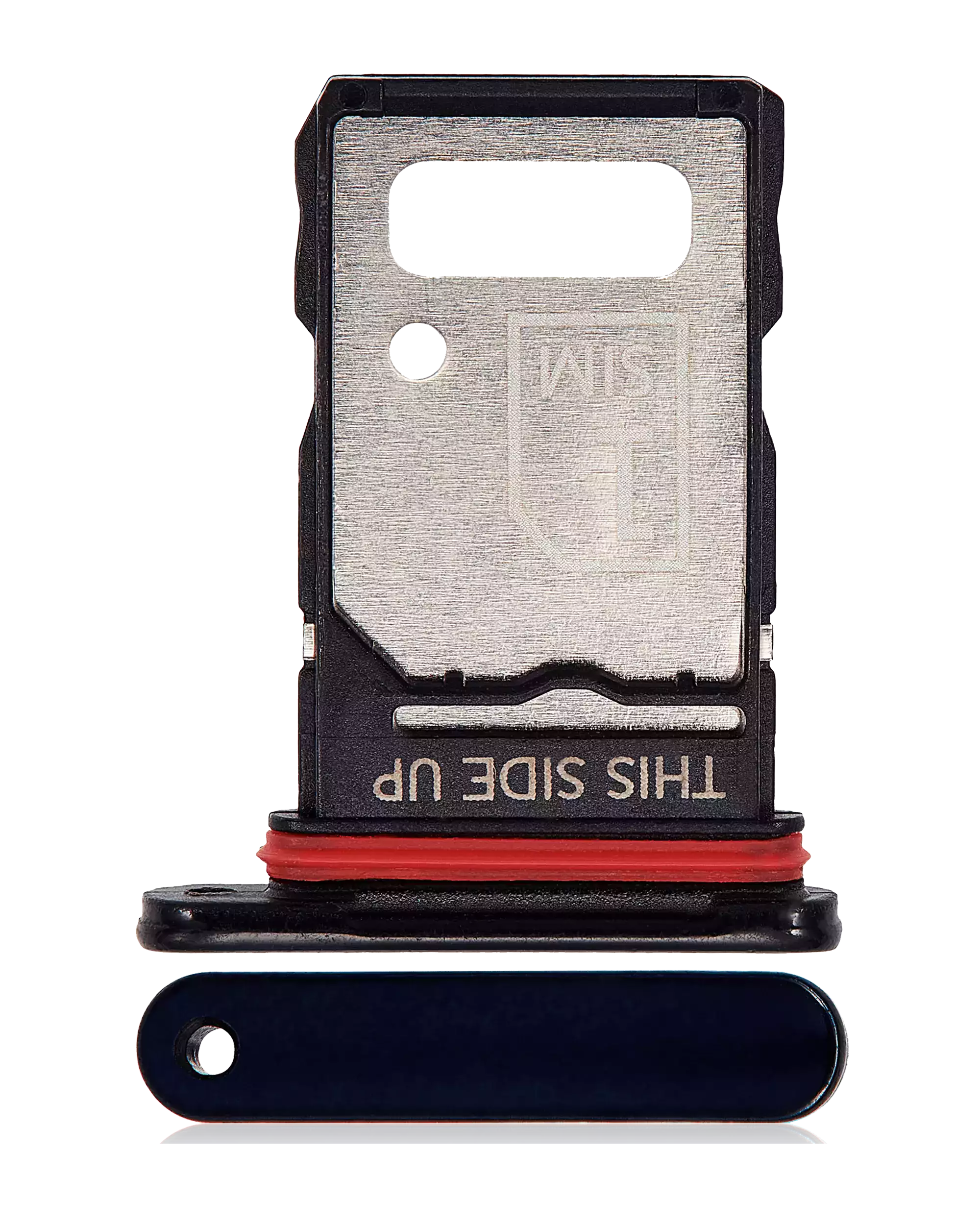 Dual Sim Card Tray Compatible For Motorola Edge 30 (Xt2203 / 2022) (Meteor Grey)