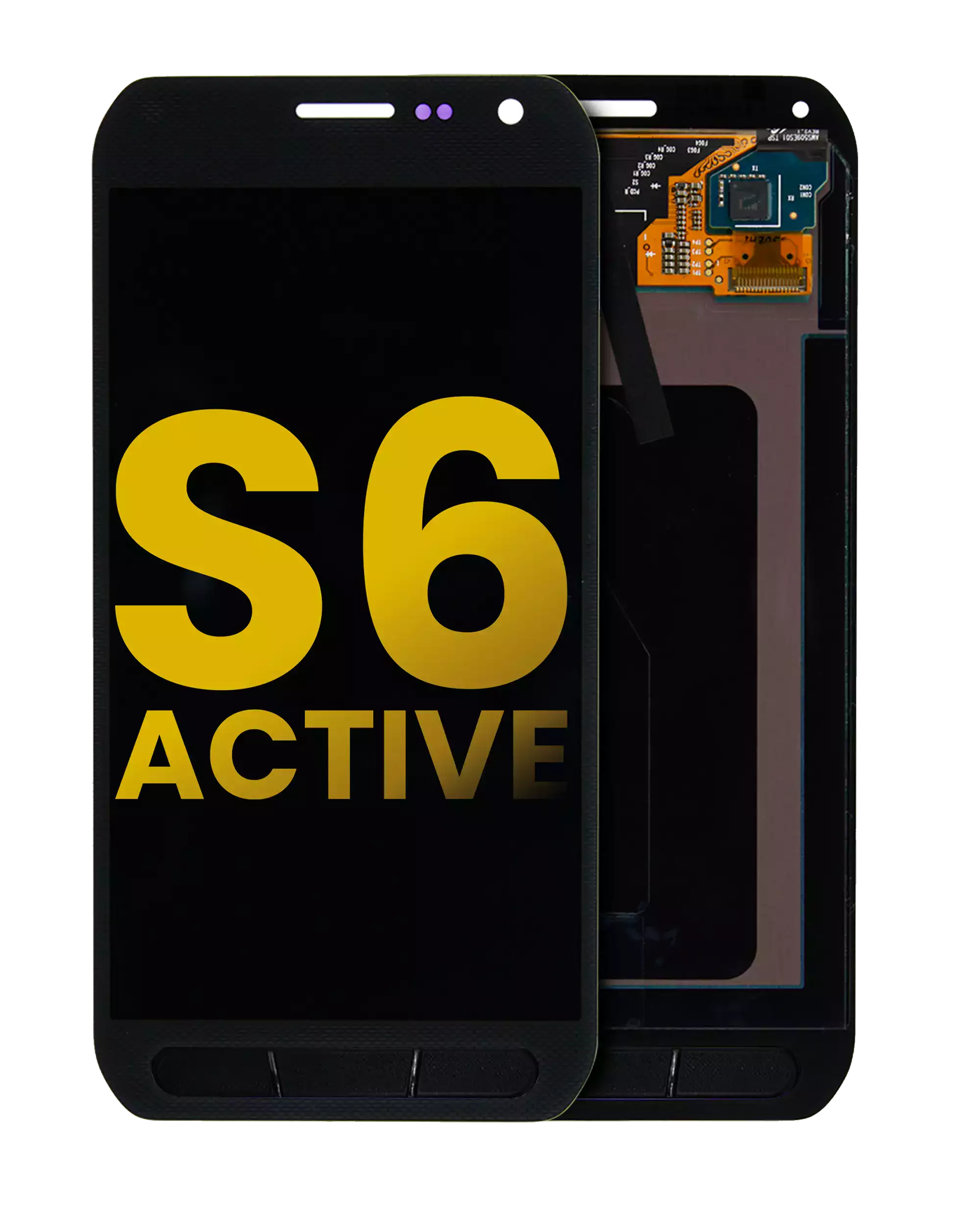 Oled Assembly Without Frame Compatible For Samsung Galaxy S6 Active (Refurbished) (Gray)