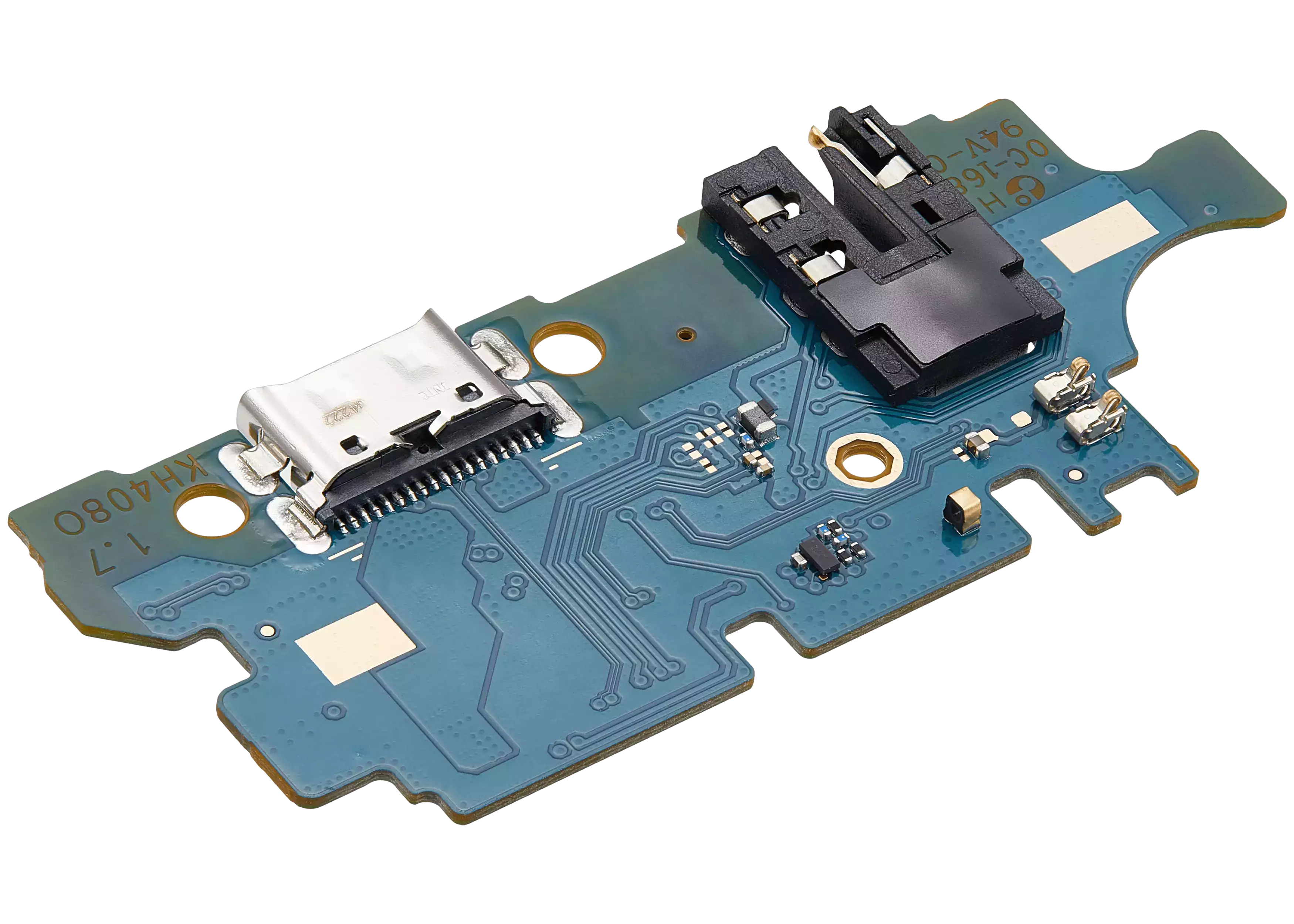 Charging Port Board With Headphone Jack Compatible For Samsung Galaxy A15 (A155 / 2023) / A15 5G (A156 / 2023) (Us Version) (Premium)