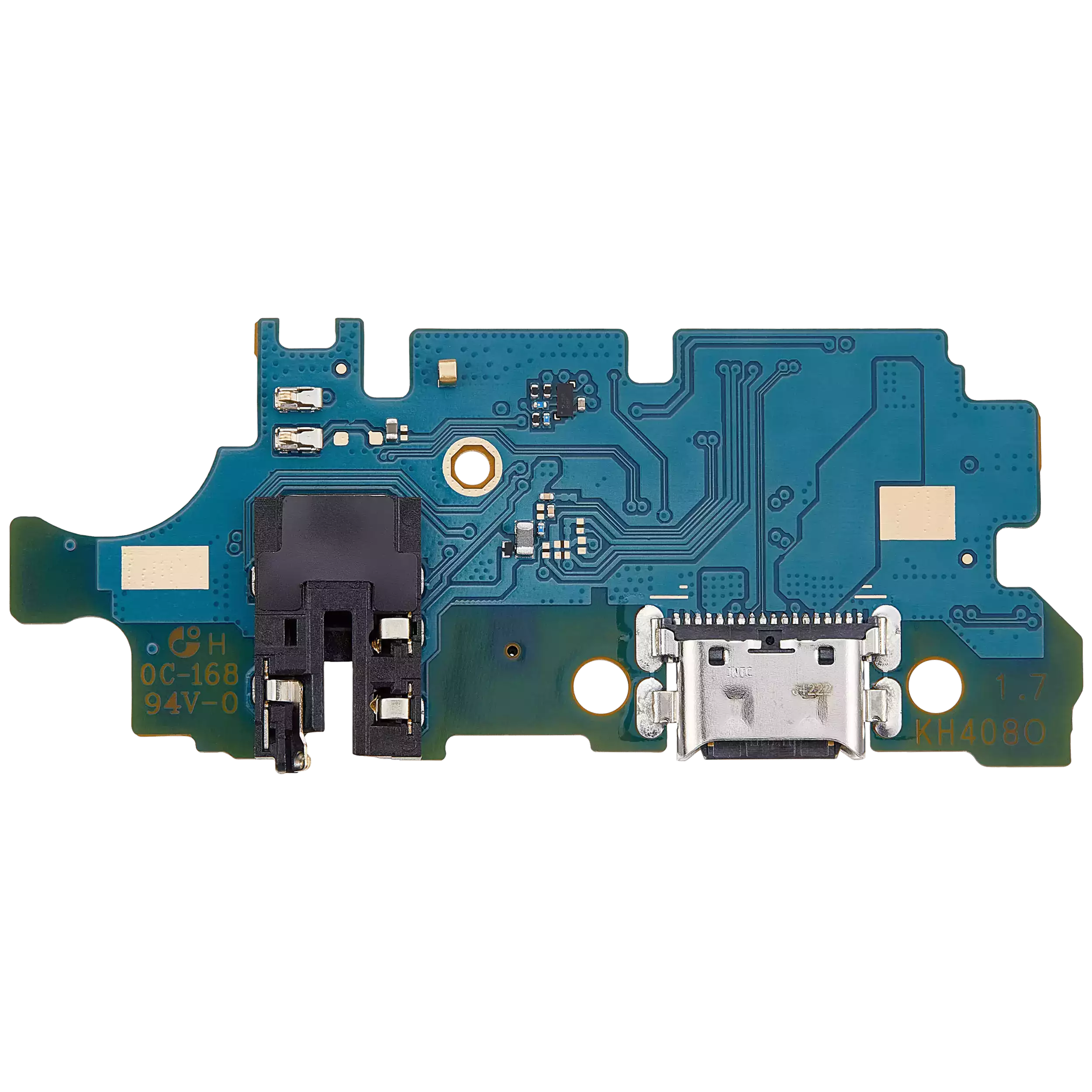 Charging Port Board With Headphone Jack Compatible For Samsung Galaxy A15 (A155 / 2023) / A15 5G (A156 / 2023) (Us Version) (Premium)