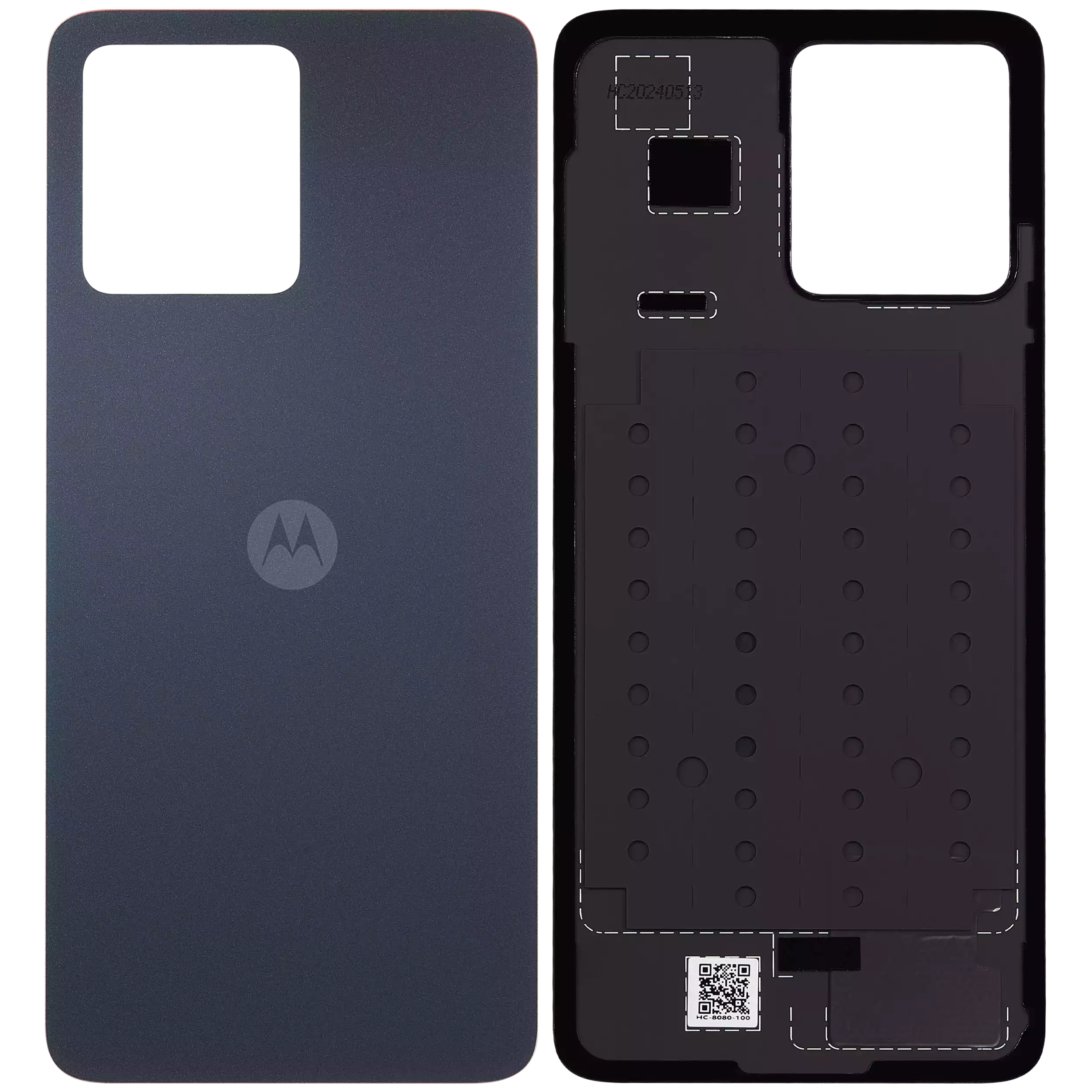 Back Cover Glass Compatible For Motorola Moto G84 (Xt2347 / 2023) (Official - Not Aftermarket) (Midnight Blue)