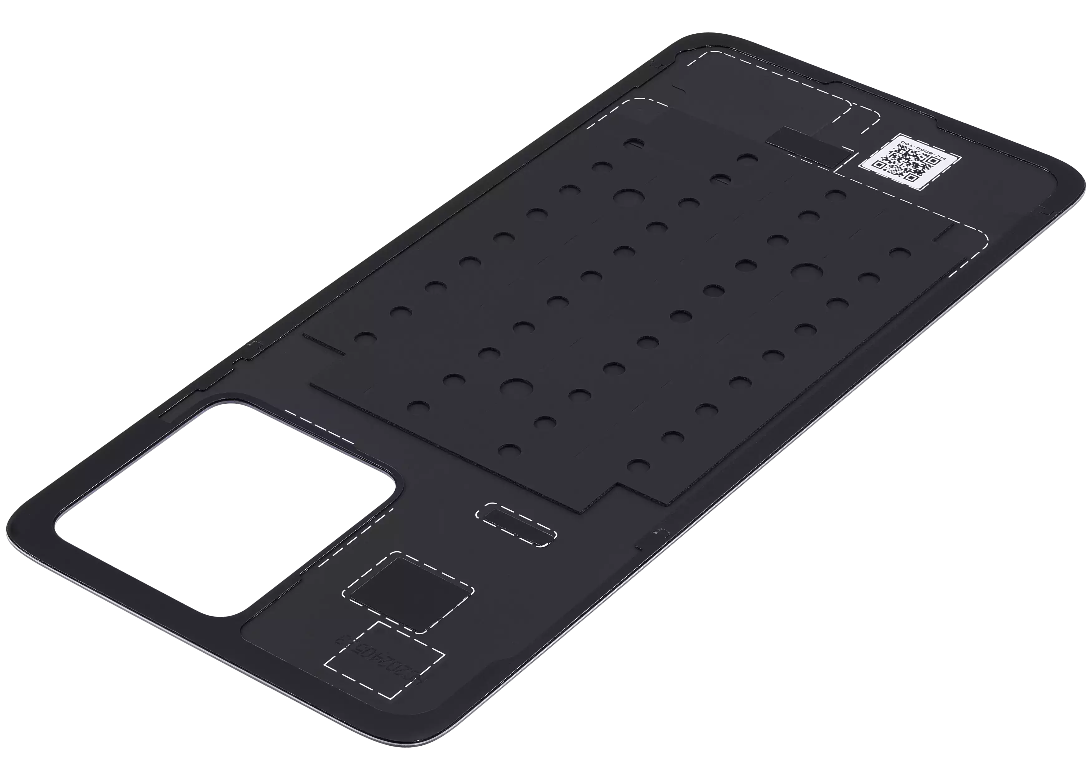 Back Cover Glass Compatible For Motorola Moto G84 (Xt2347 / 2023) (Official - Not Aftermarket) (Midnight Blue)