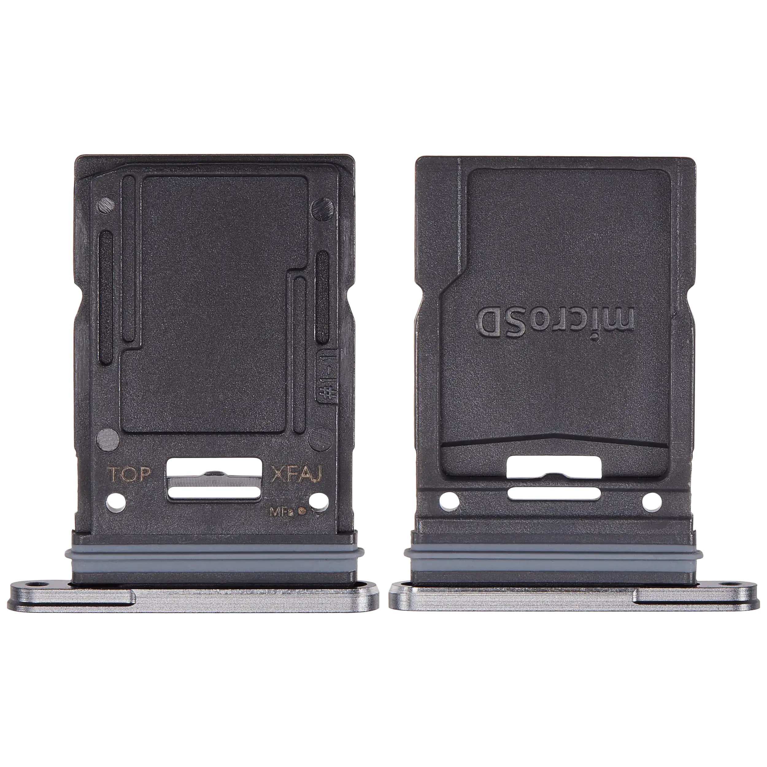 Micro Sd Sim Card Tray Compatible For Samsung Galaxy Tab S9 Fe Plus (X610) (2023) (Wifi Only) (Gray)