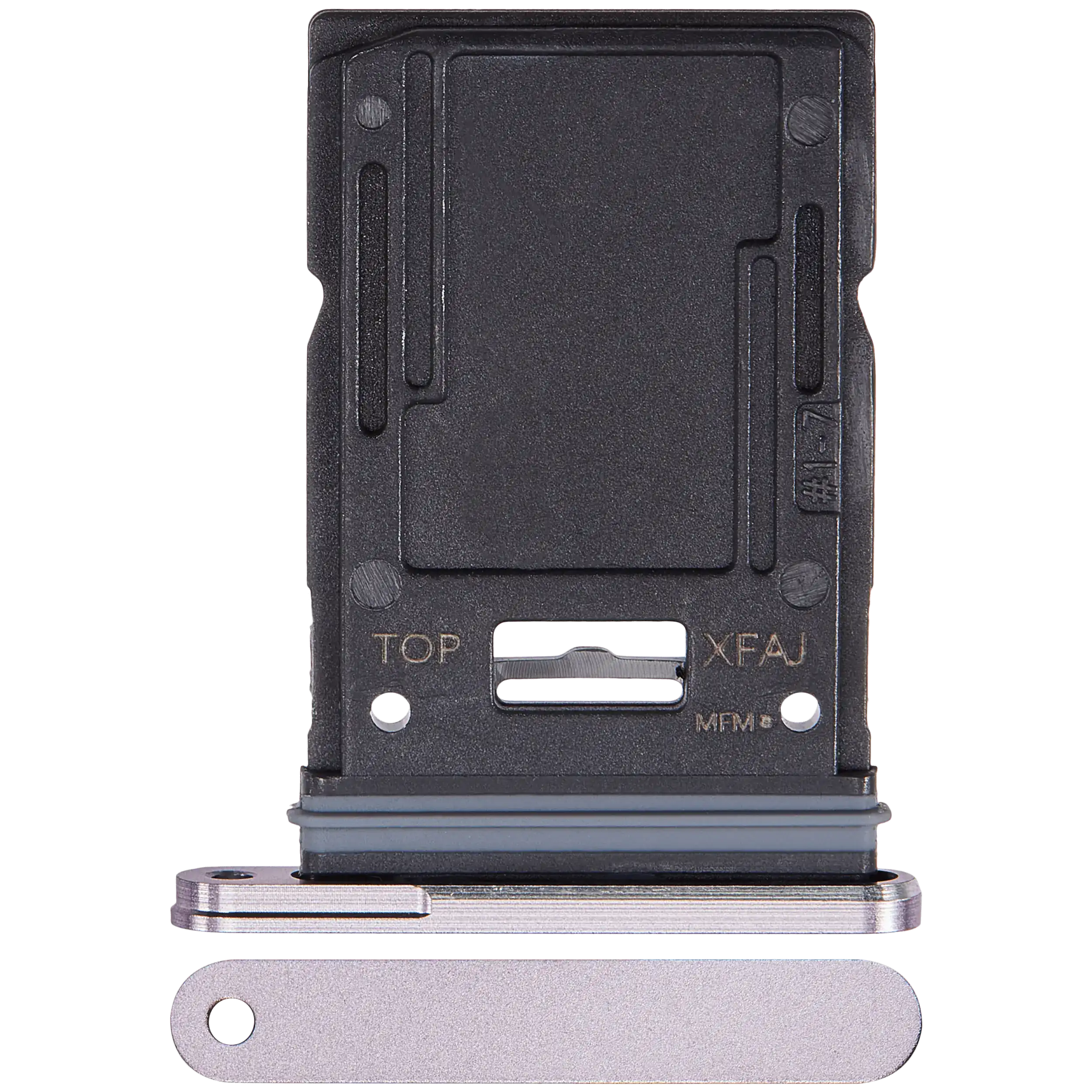 Micro Sd Sim Card Tray Compatible For Samsung Galaxy Tab S9 Fe Plus (X610) (2023) (Wifi Only) (Lavender)