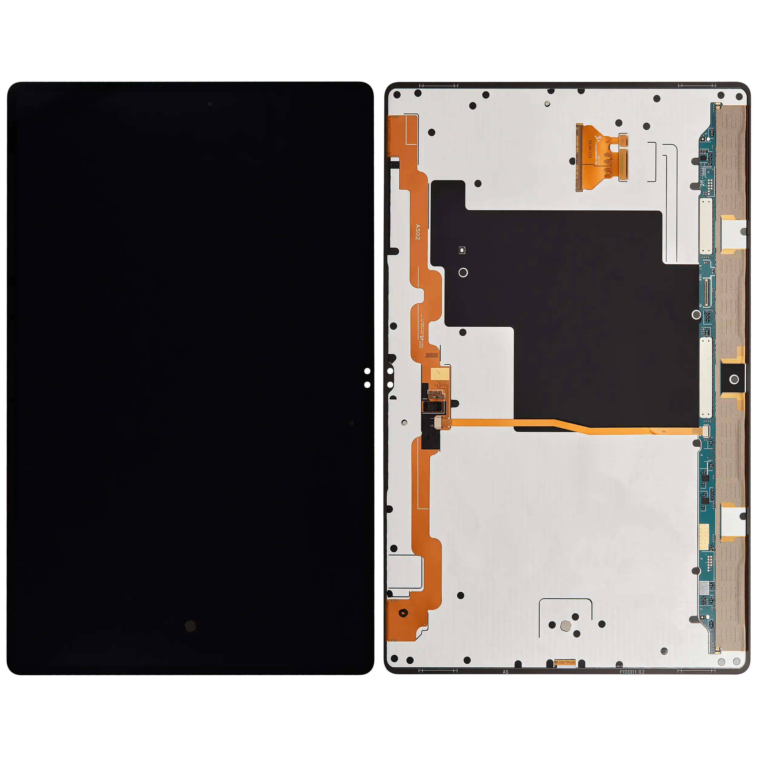 Oled Assembly Without Frame Compatible For Samsung Galaxy Tab S9 Ultra 14.6"  (X910 / X916) (2023) (Refurbished) (All Colors)