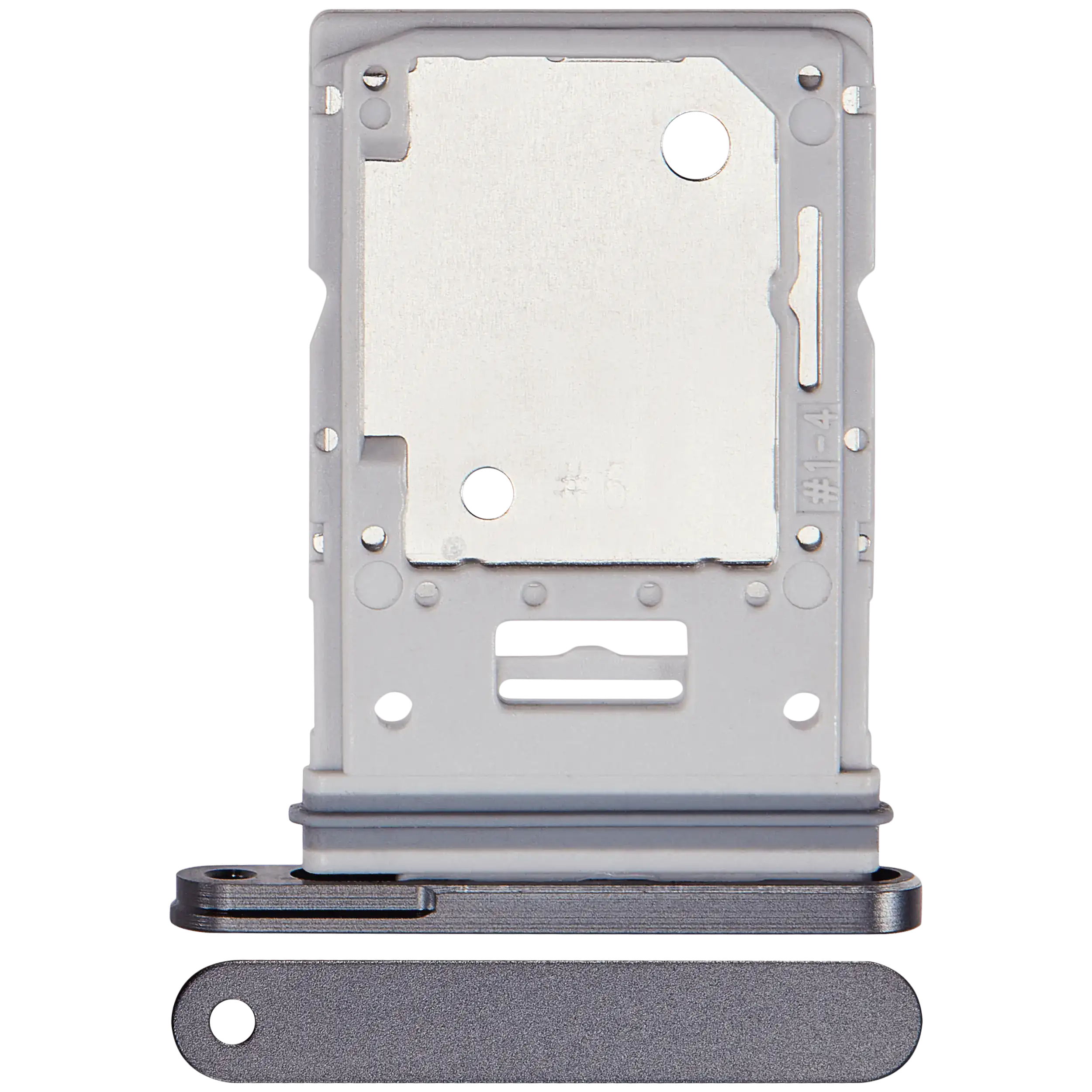 Dual Sim Card Tray Compatible For Samsung Galaxy Tab S9 Fe Plus  (X616) (2023) (Gray)