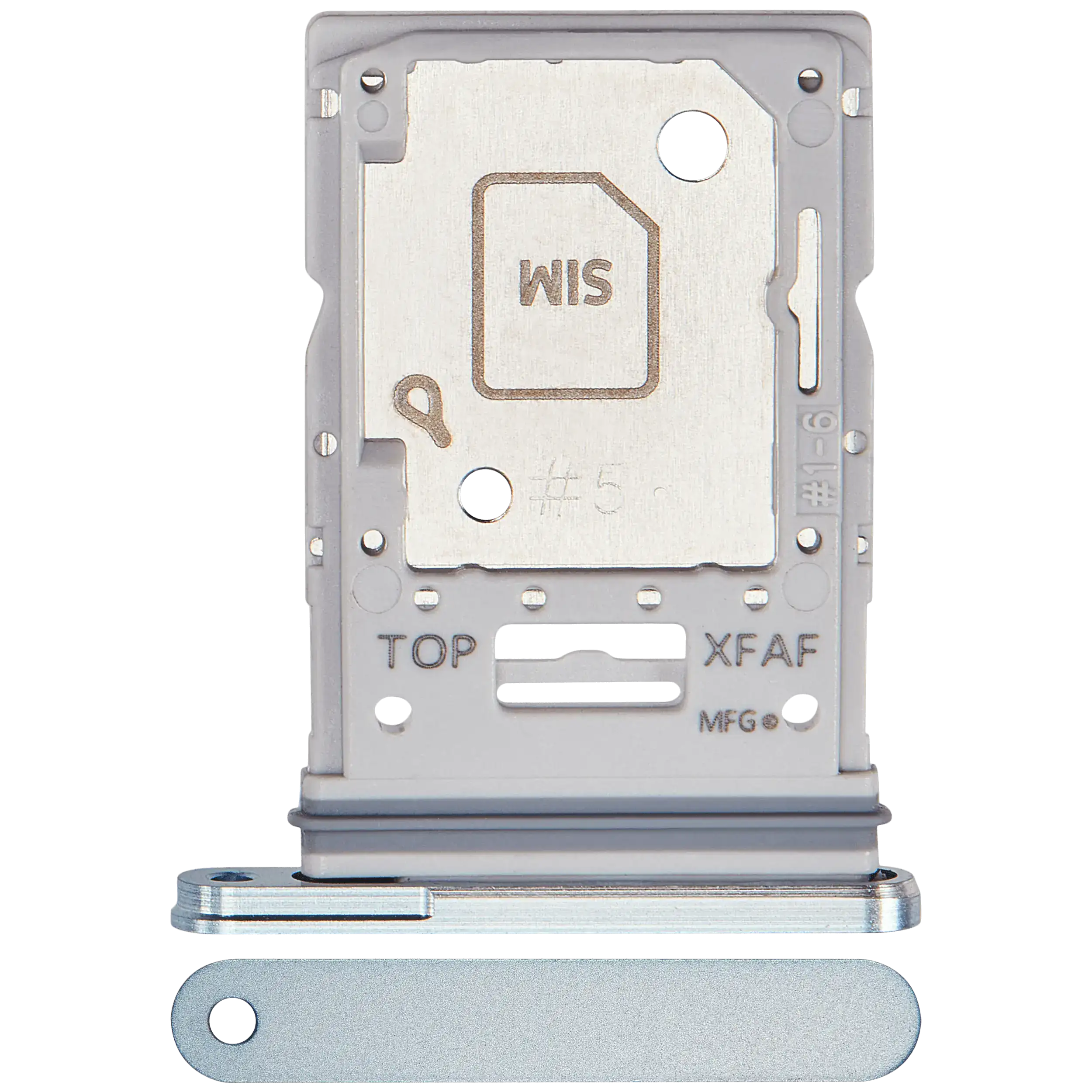 Dual Sim Card Tray Compatible For Samsung Galaxy Tab S9 Fe Plus  (X616) (2023) (Mint)