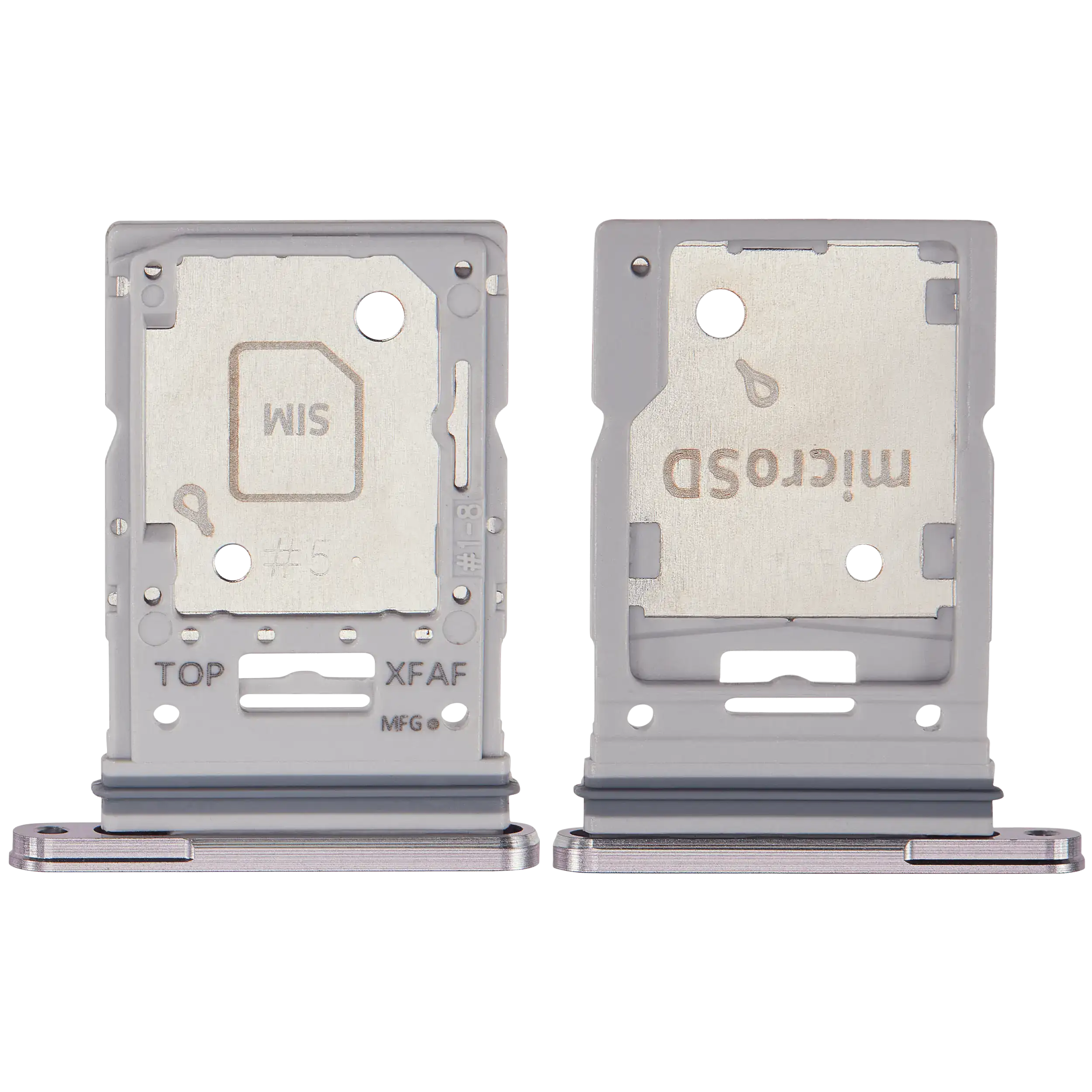 Dual Sim Card Tray Compatible For Samsung Galaxy Tab S9 Fe Plus (X616) (2023) (Lavender)