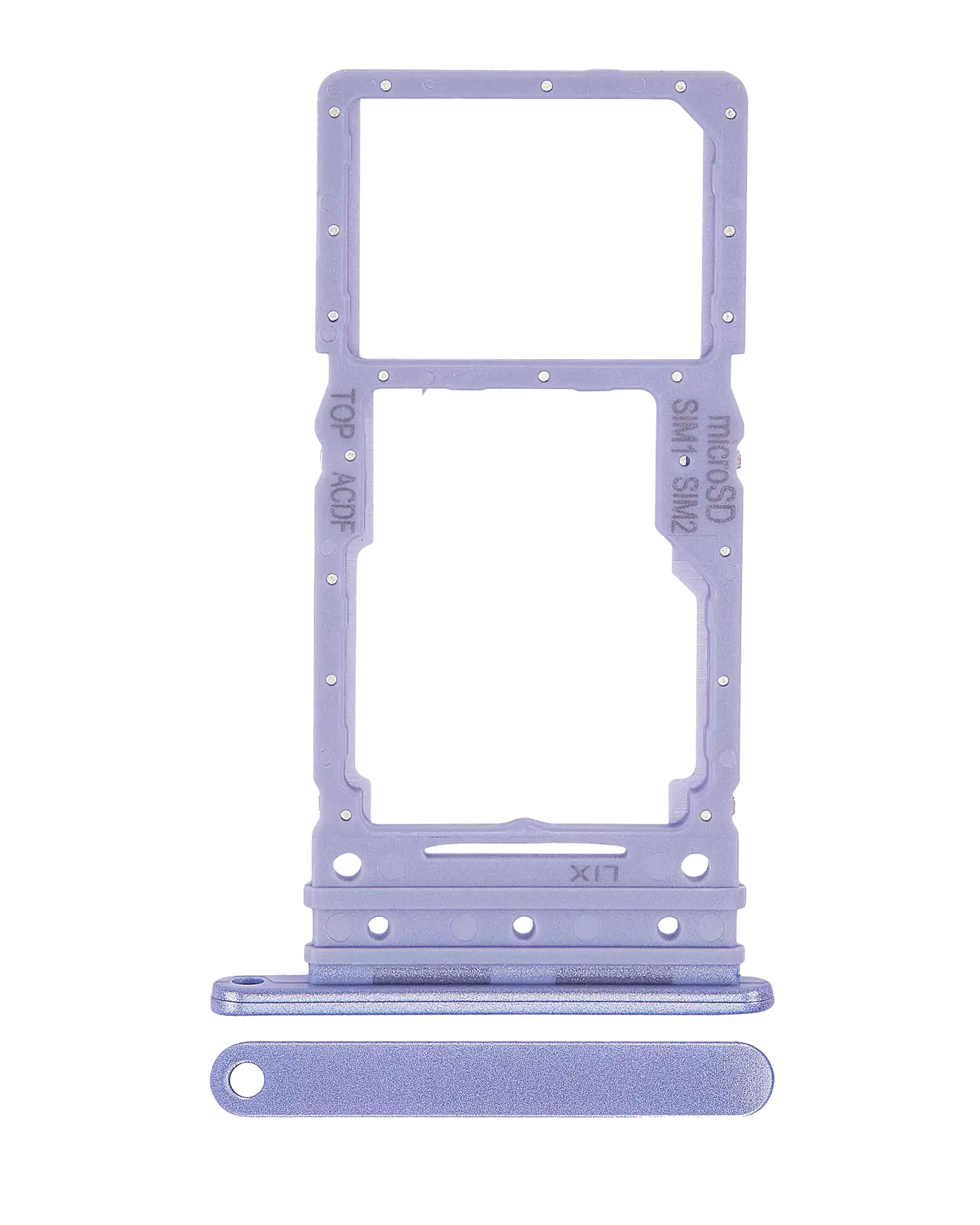 Dual Sim Card Tray Compatible For Samsung Galaxy A34 (A346 / 2023) (Violet)