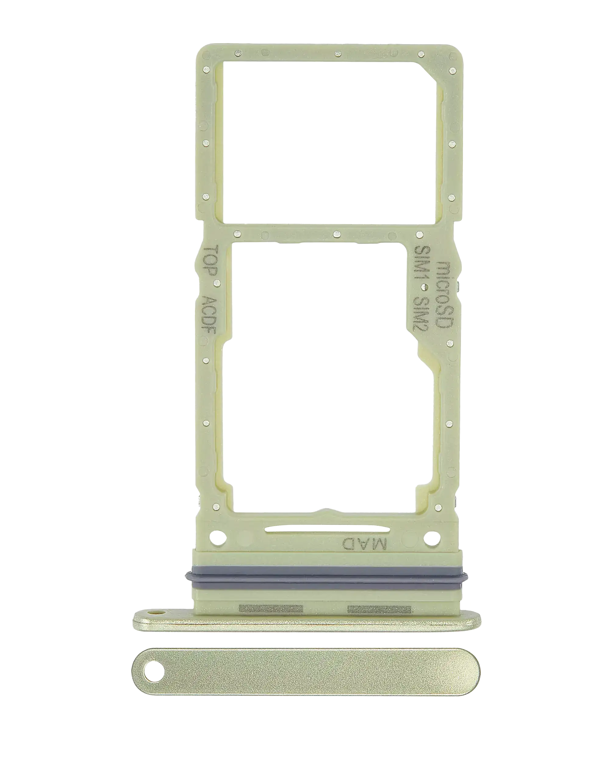 Dual Sim Card Tray Compatible For Samsung Galaxy A34 (A346 / 2023) (Lime)