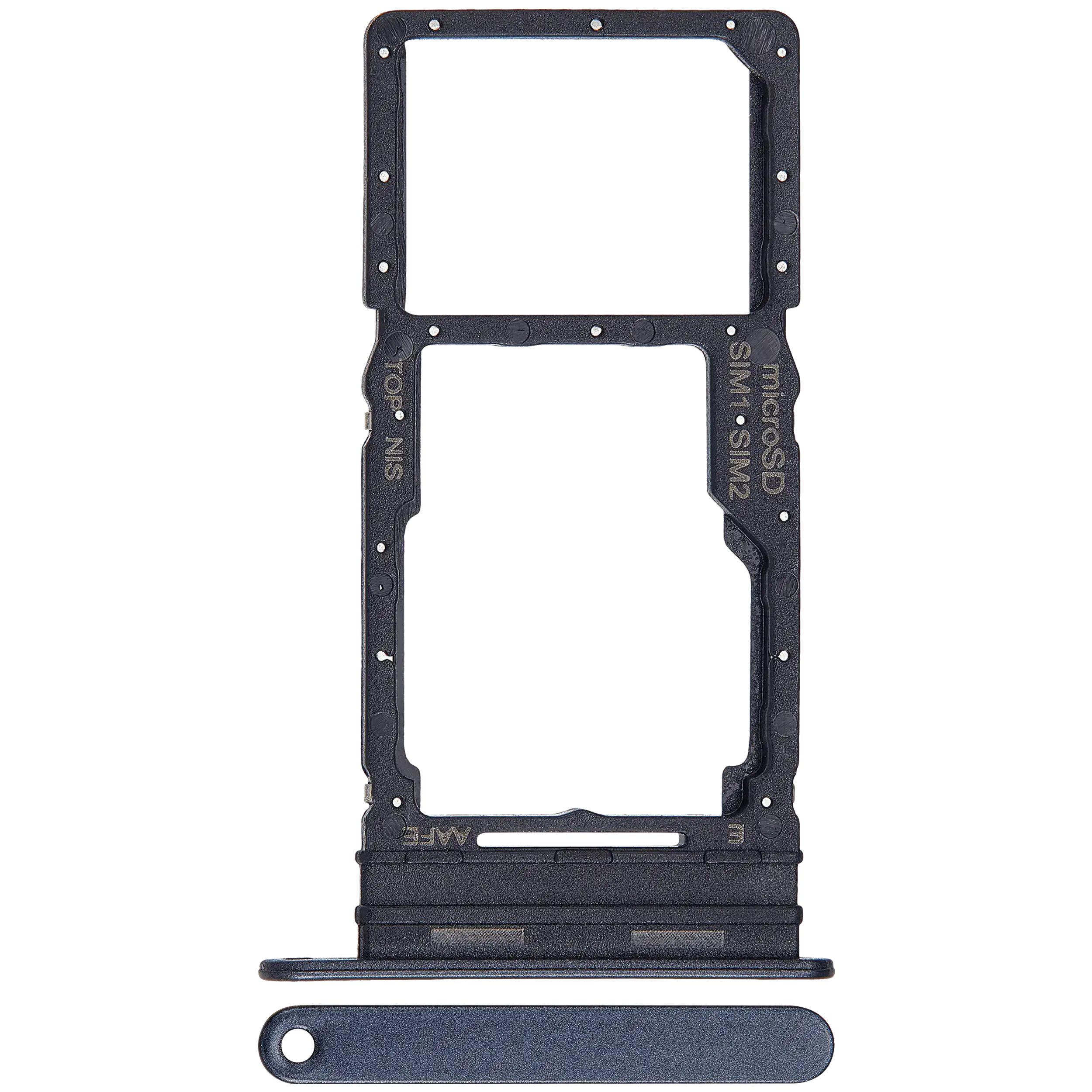 Dual Sim Card Tray Compatible For Samsung Galaxy A16 4G (A165 / 2024) (Premium) (Midnight Blue)