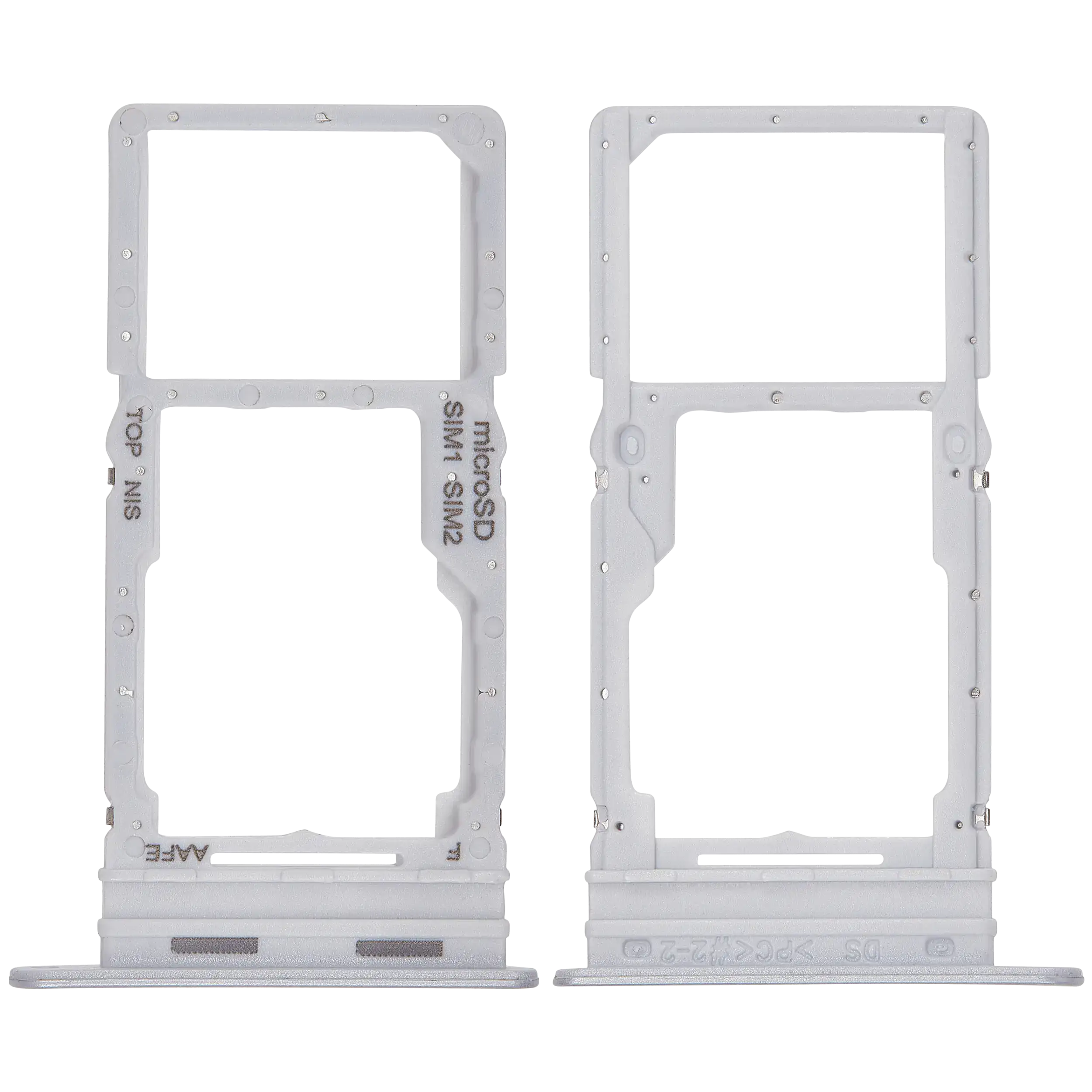 Dual Sim Card Tray Compatible For Samsung Galaxy A16 4G (A165 / 2024) (Premium) (Gray)