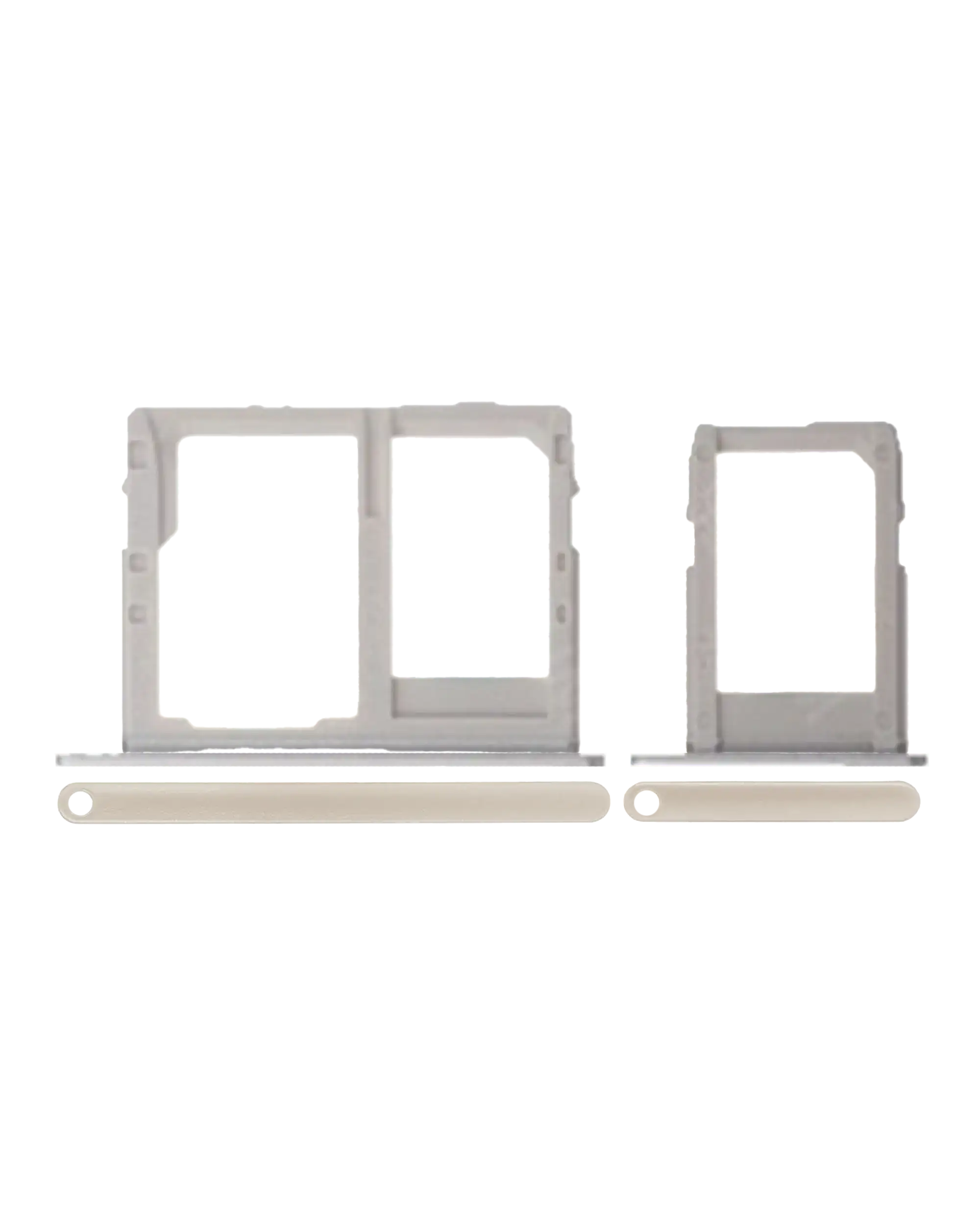 Sim Card Tray Compatible For Samsung Galaxy J8 (J810 / 2018) (Gold) (2 Piece Set)