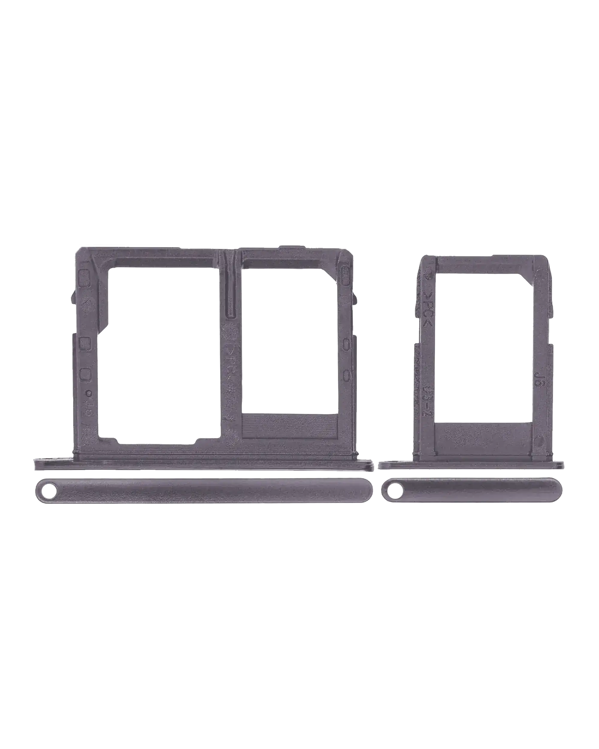 Sim Card Tray Compatible For Samsung Galaxy J8 (J810 / 2018) (Purple) (2 Piece Set)