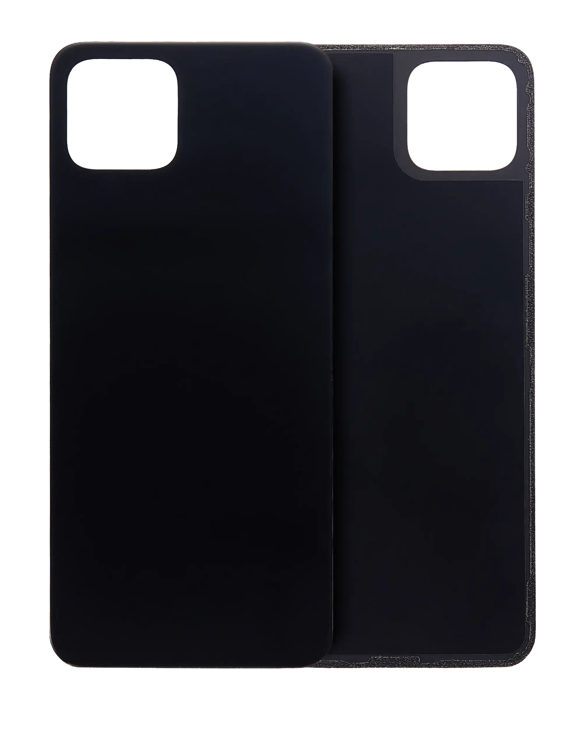 Back Cover Glass Compatible For Google Pixel 4 (Just Black)