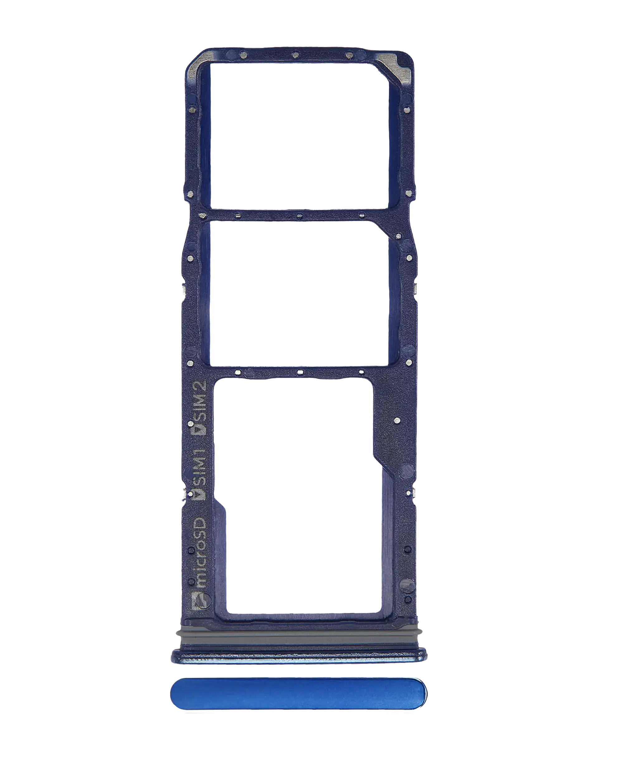 Dual Sim Card Tray Compatible For Samsung Galaxy A9 (A920 / 2018) (Lemonade Blue)