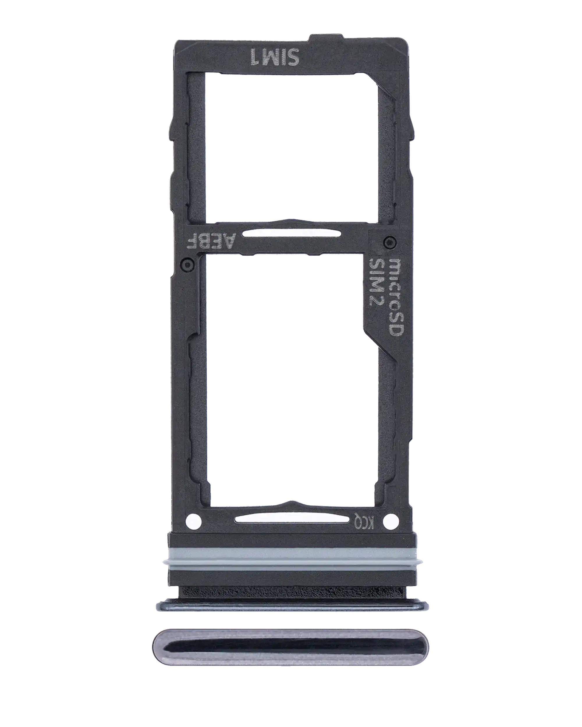 Dual Sim Card Tray Compatible For Samsung Galaxy A52 4G (A525 / 2021) / 5G (A526 / 2021)  A52S 5G (A528 / 2021) (Awesome Black)